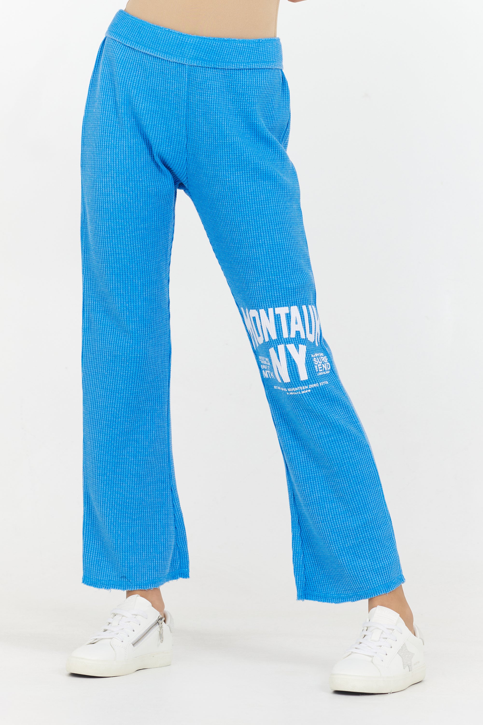 Kids "Montauk" Burnout Thermal Foldover Pant