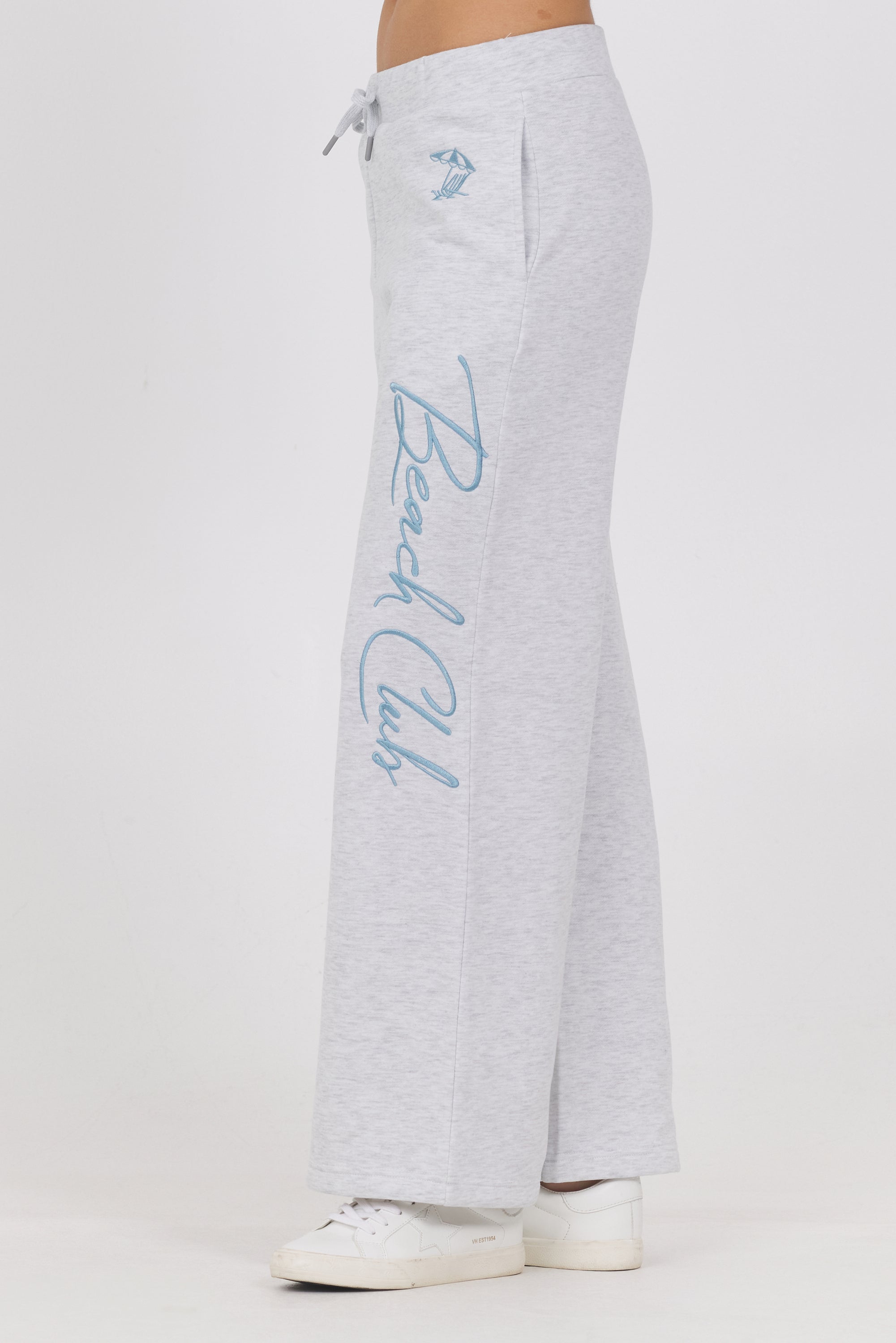 Garment Dye Wide Leg Pants + Crew 2-Piece Set