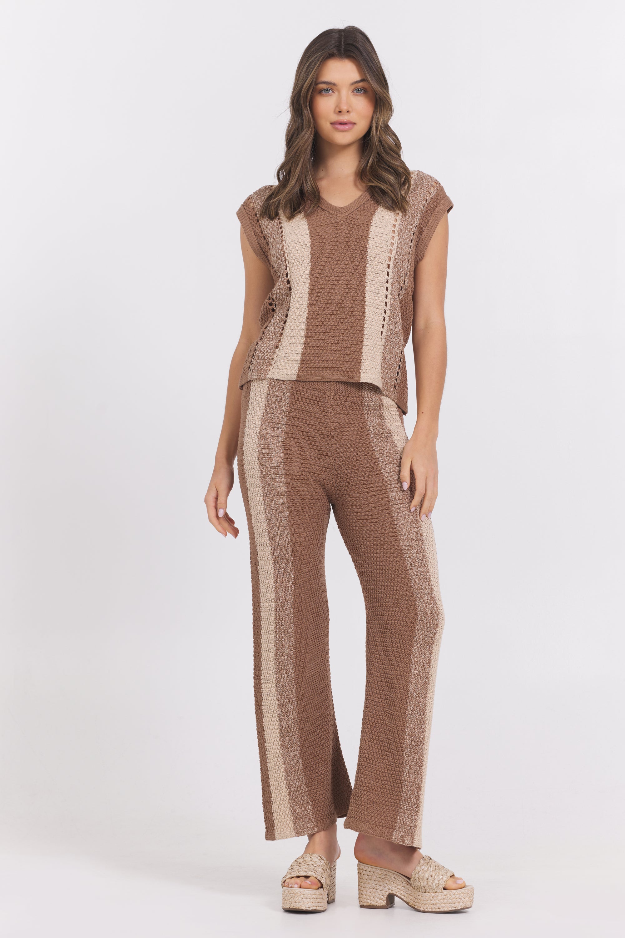 Striped Sweater Tank