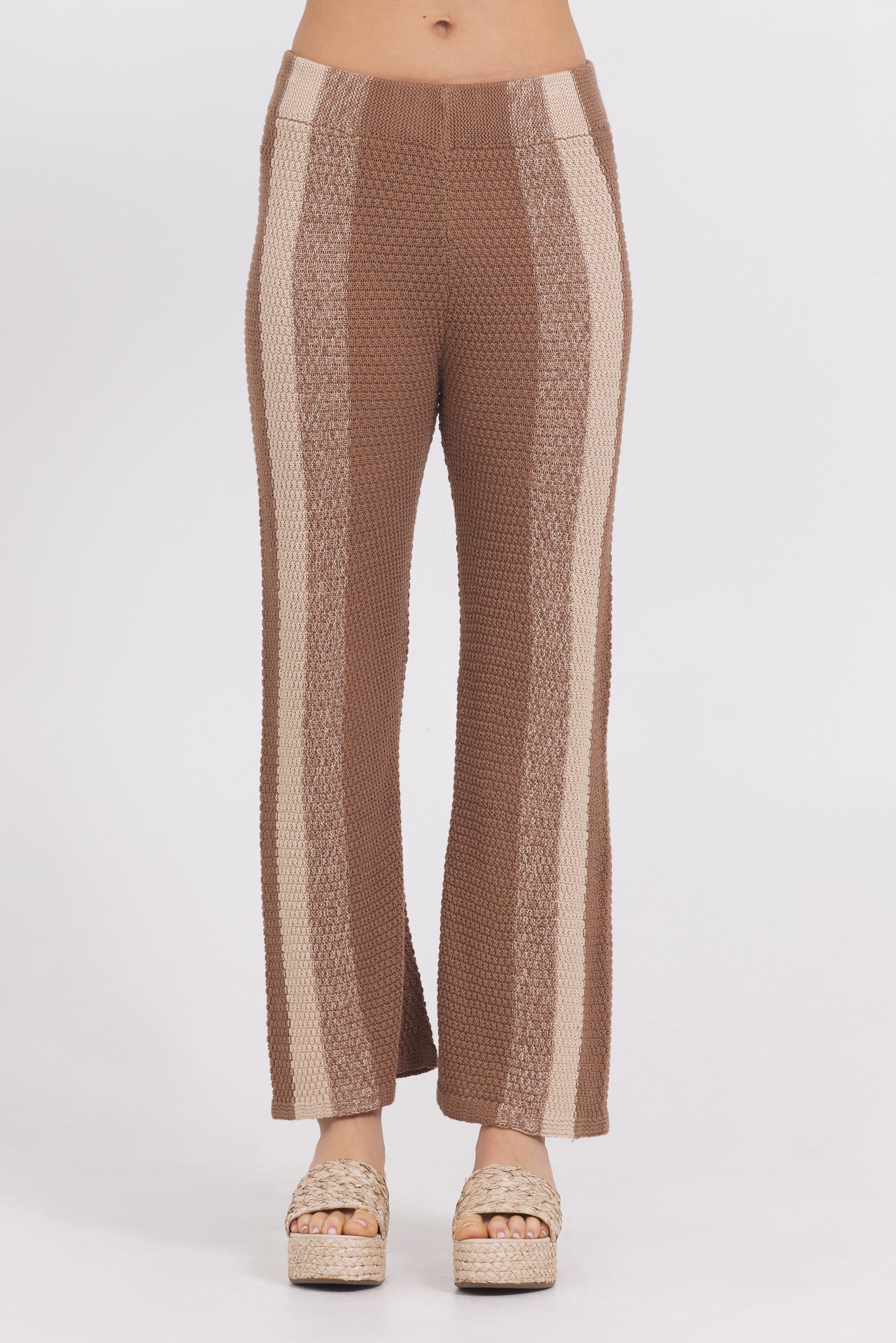 Striped Sweater Pants