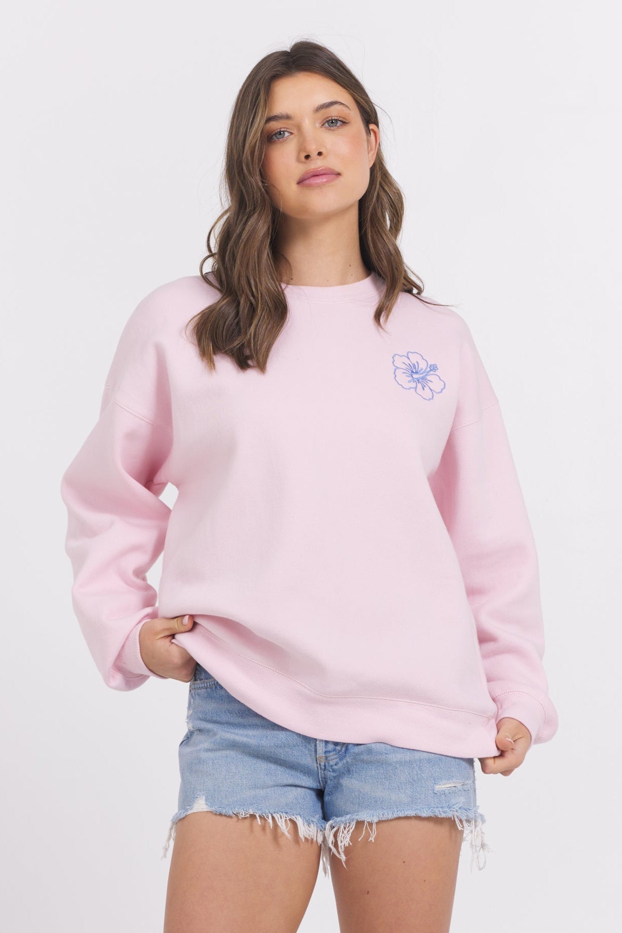 Surfwash Crew w/ Embroidery