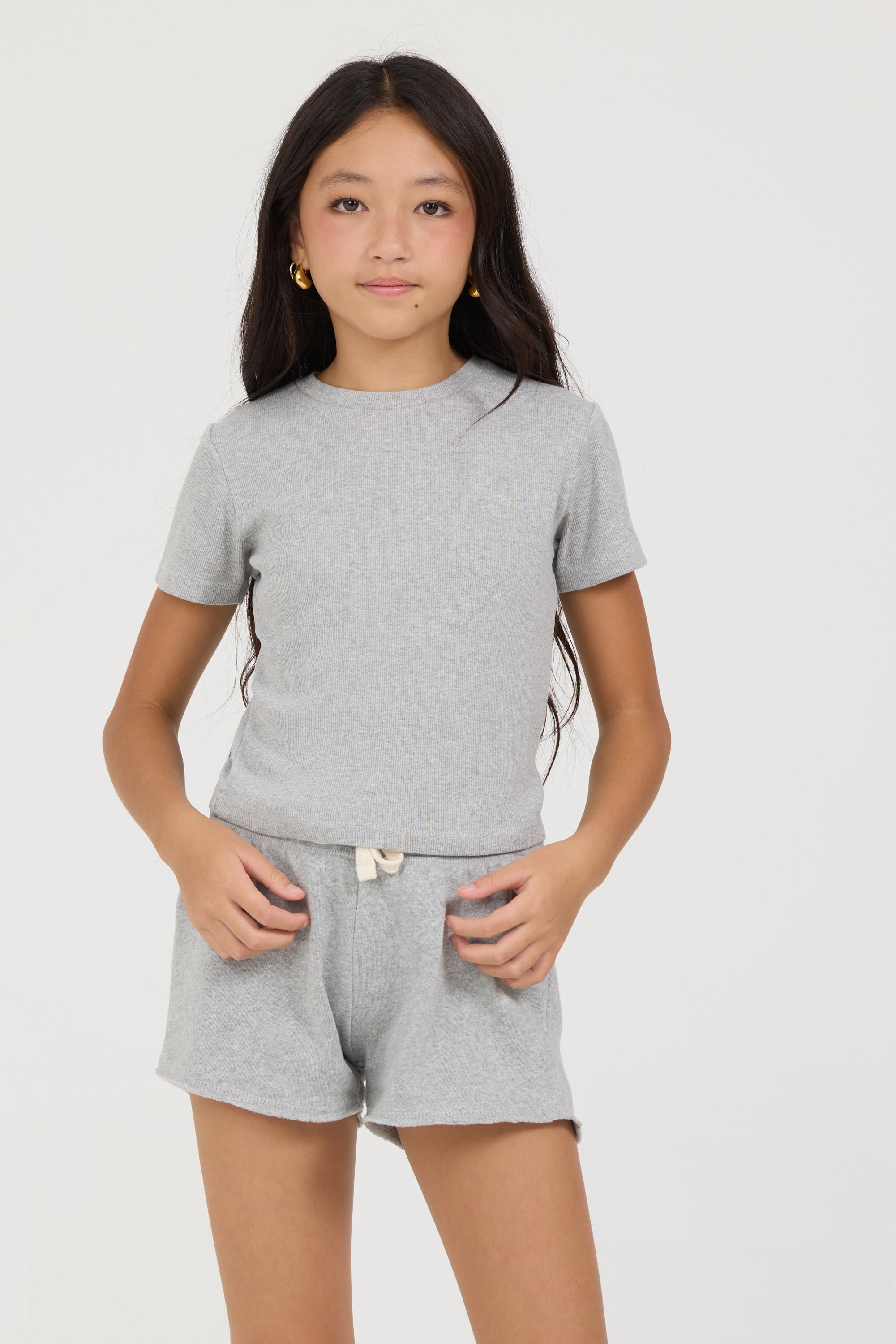 Kids Ribbed Baby Tee