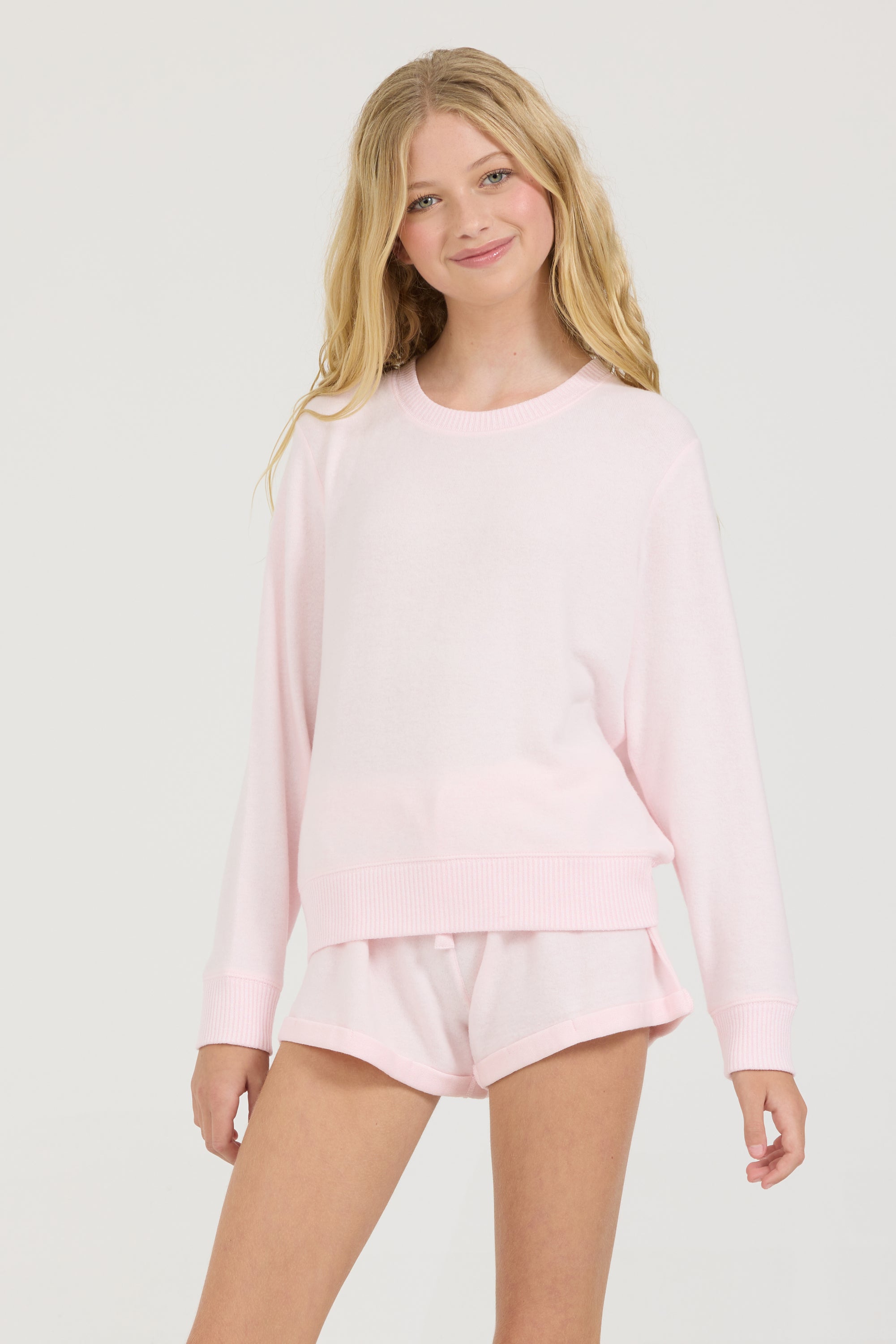 Kids Essential Fleece Crewneck