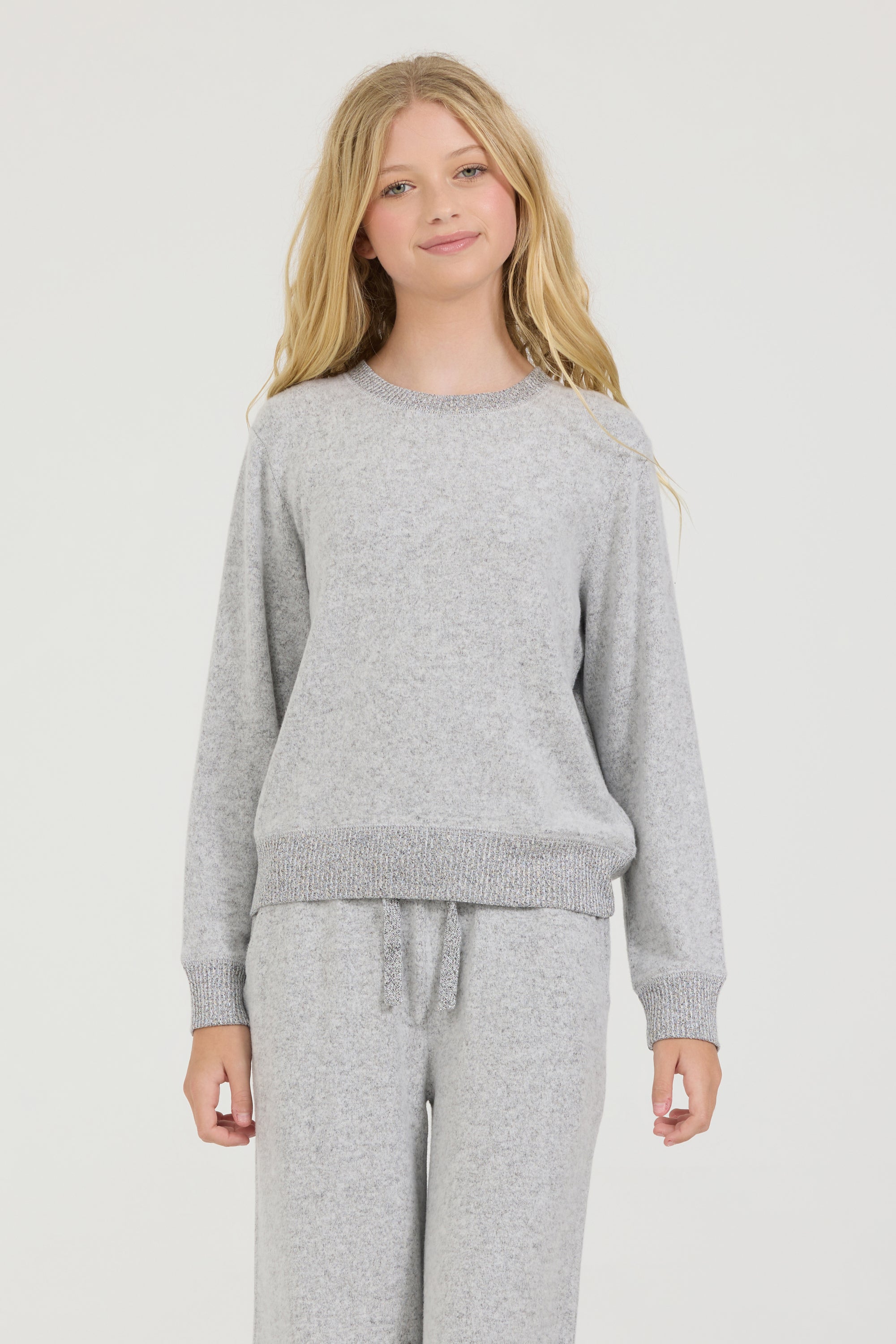 Kids Essential Fleece Crewneck