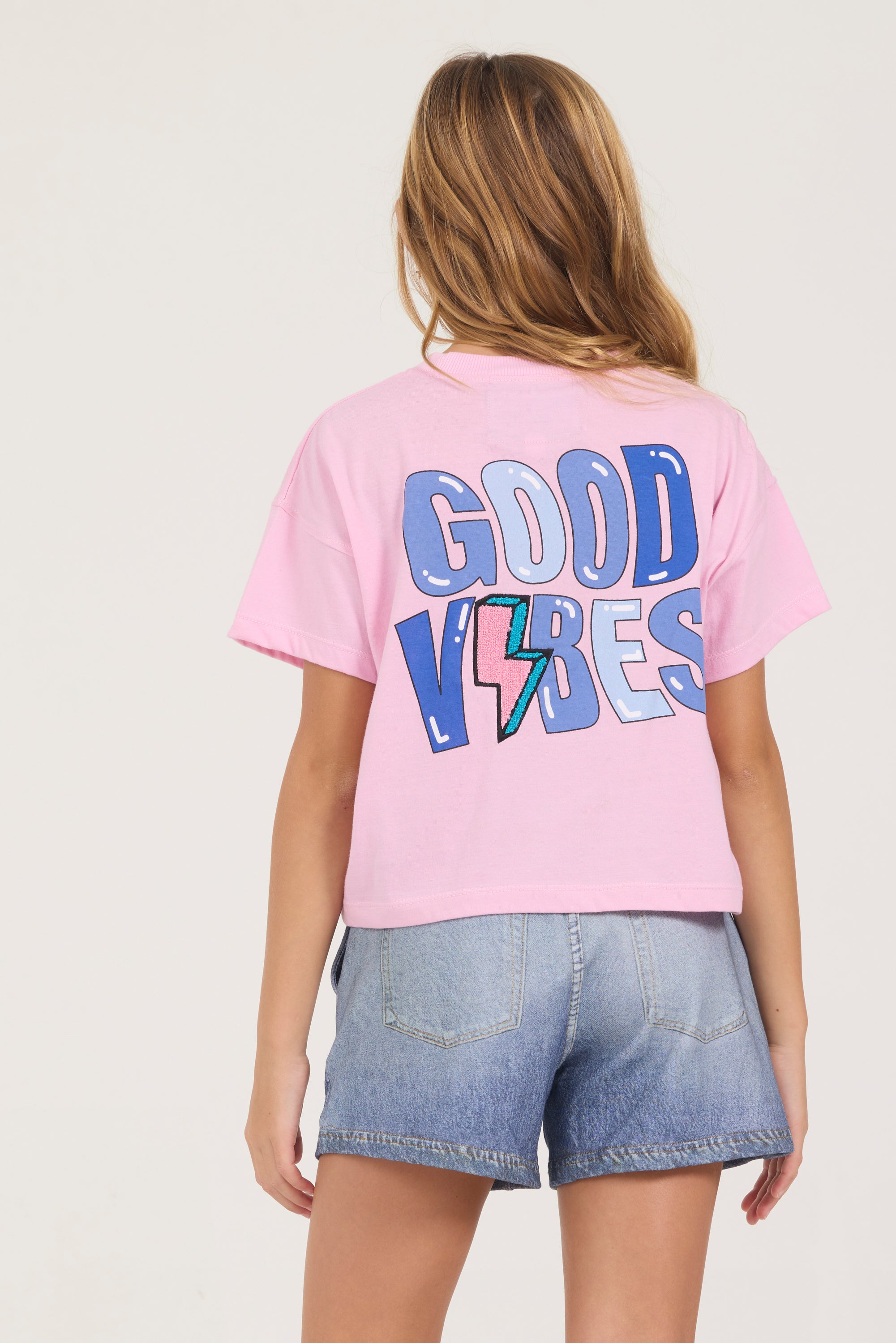 Kids Pirouette Good Vibes Tee
