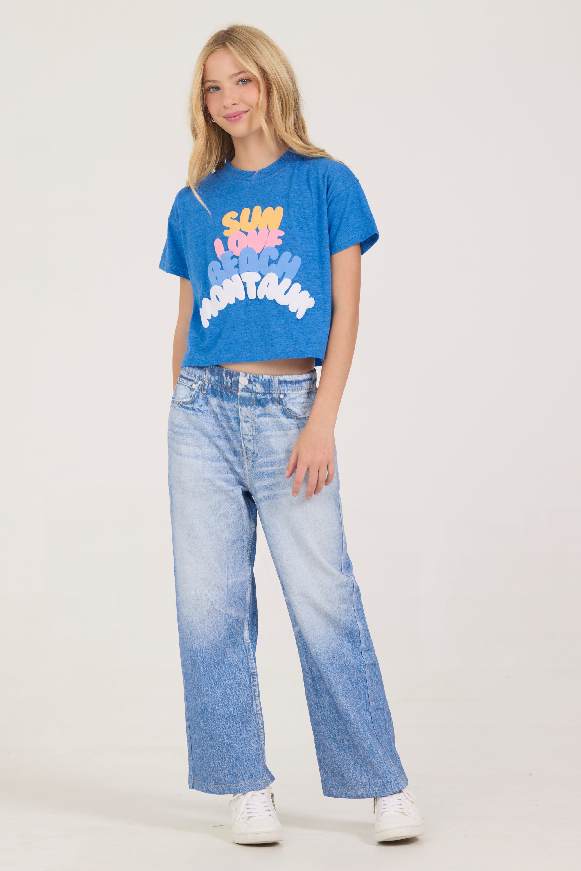 Kids Sun Montauk Puff Tee