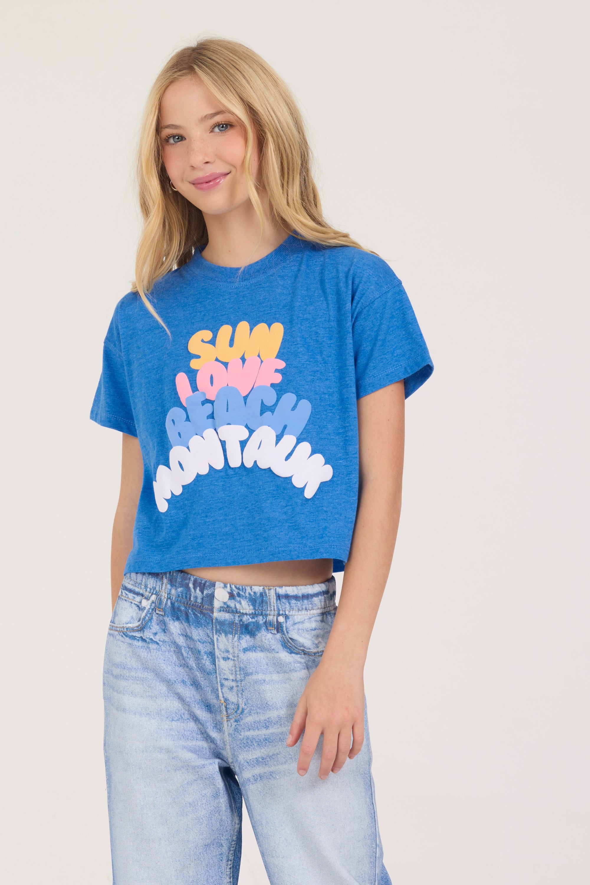 Kids Sun Montauk Puff Tee