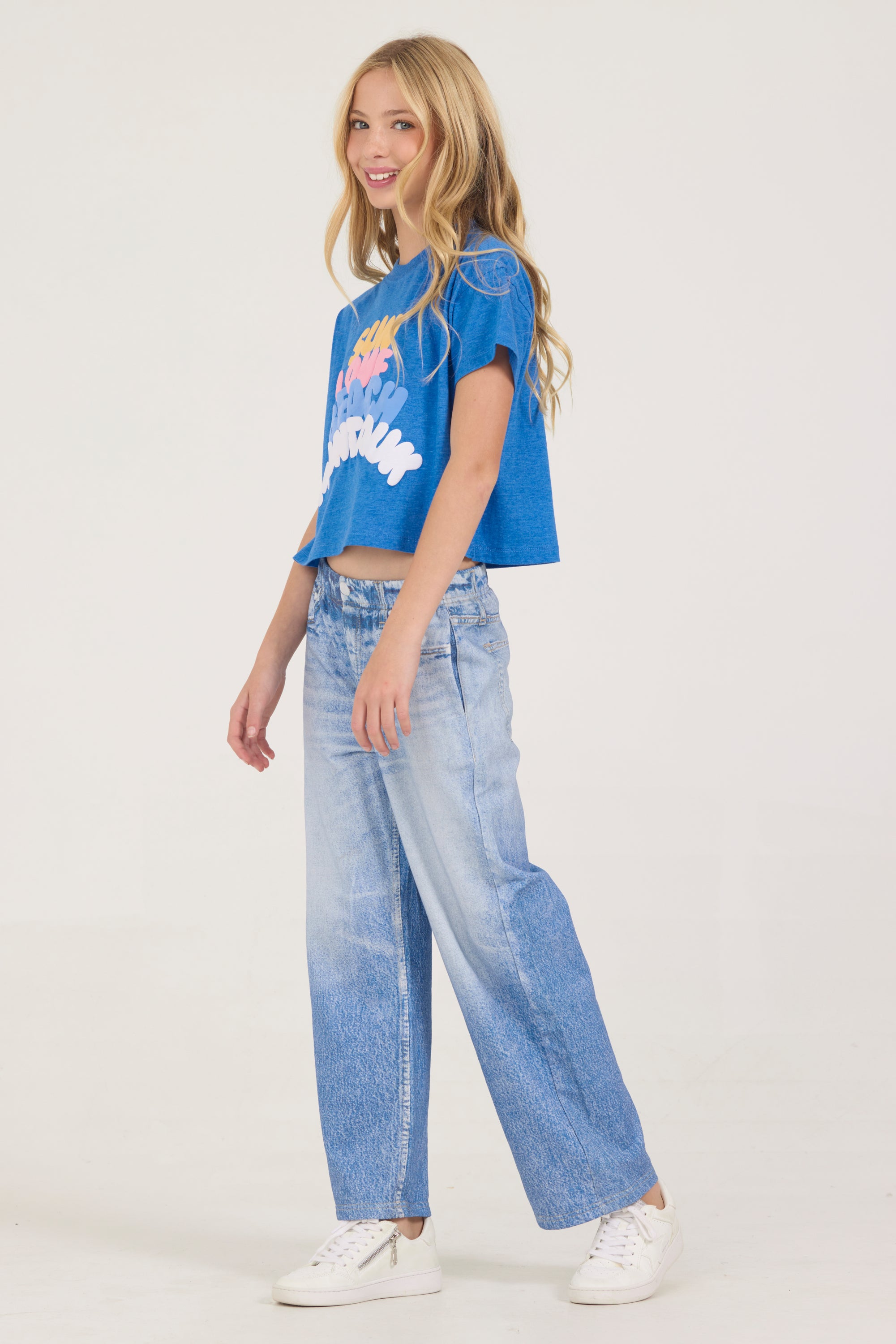 Kids Sun Montauk Puff Tee