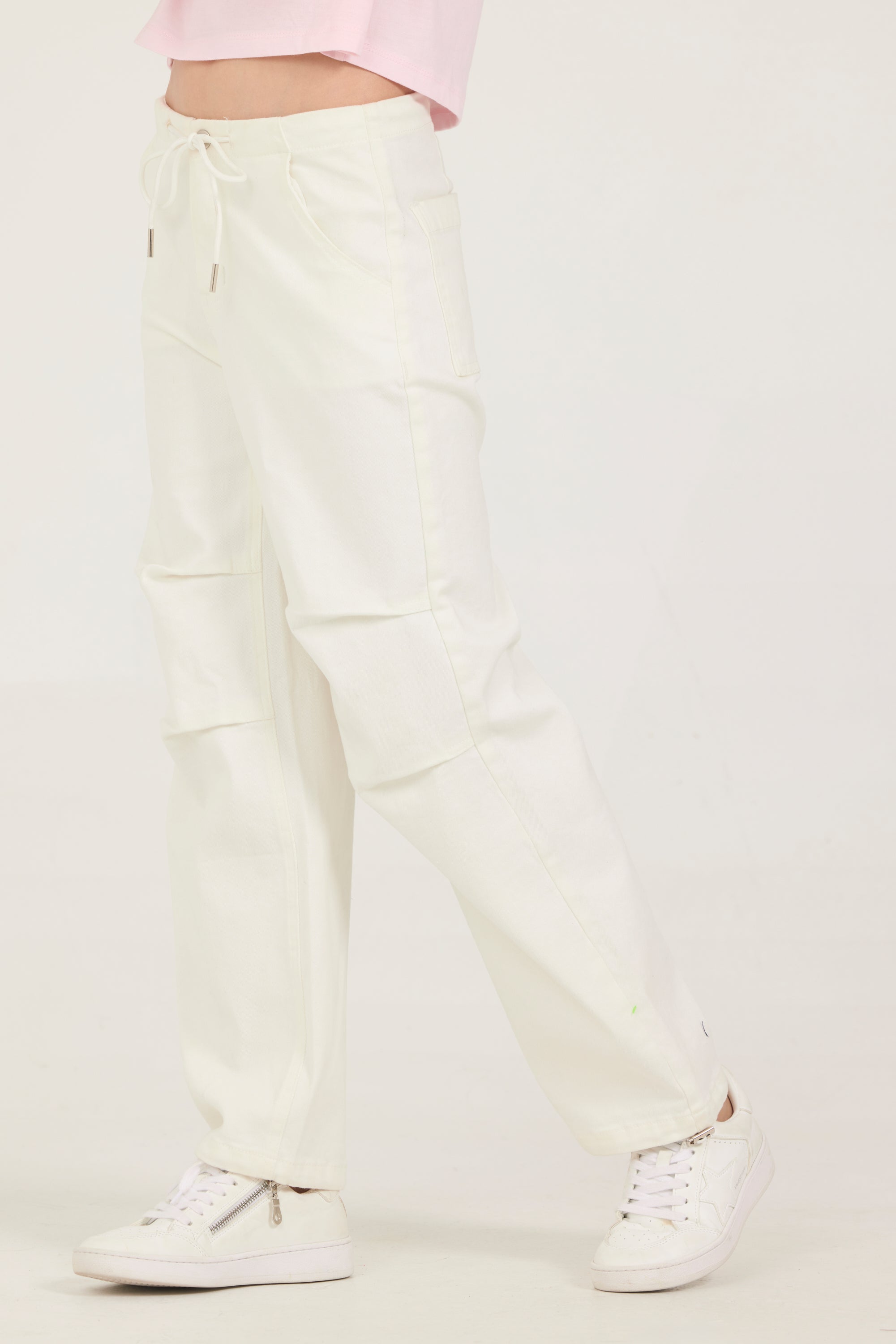 Kids Drawstring Jeans