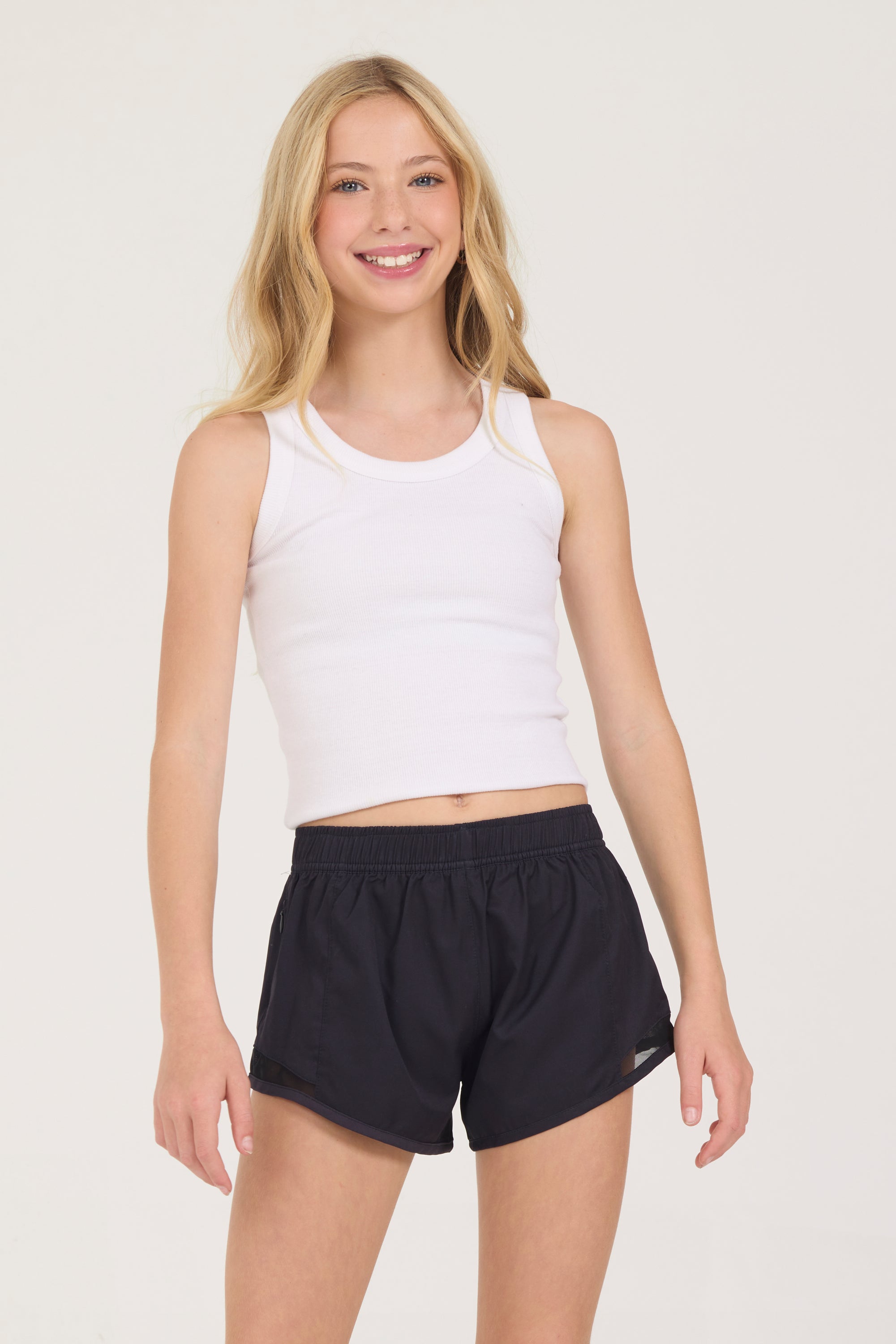 Kids Ribbed Tank