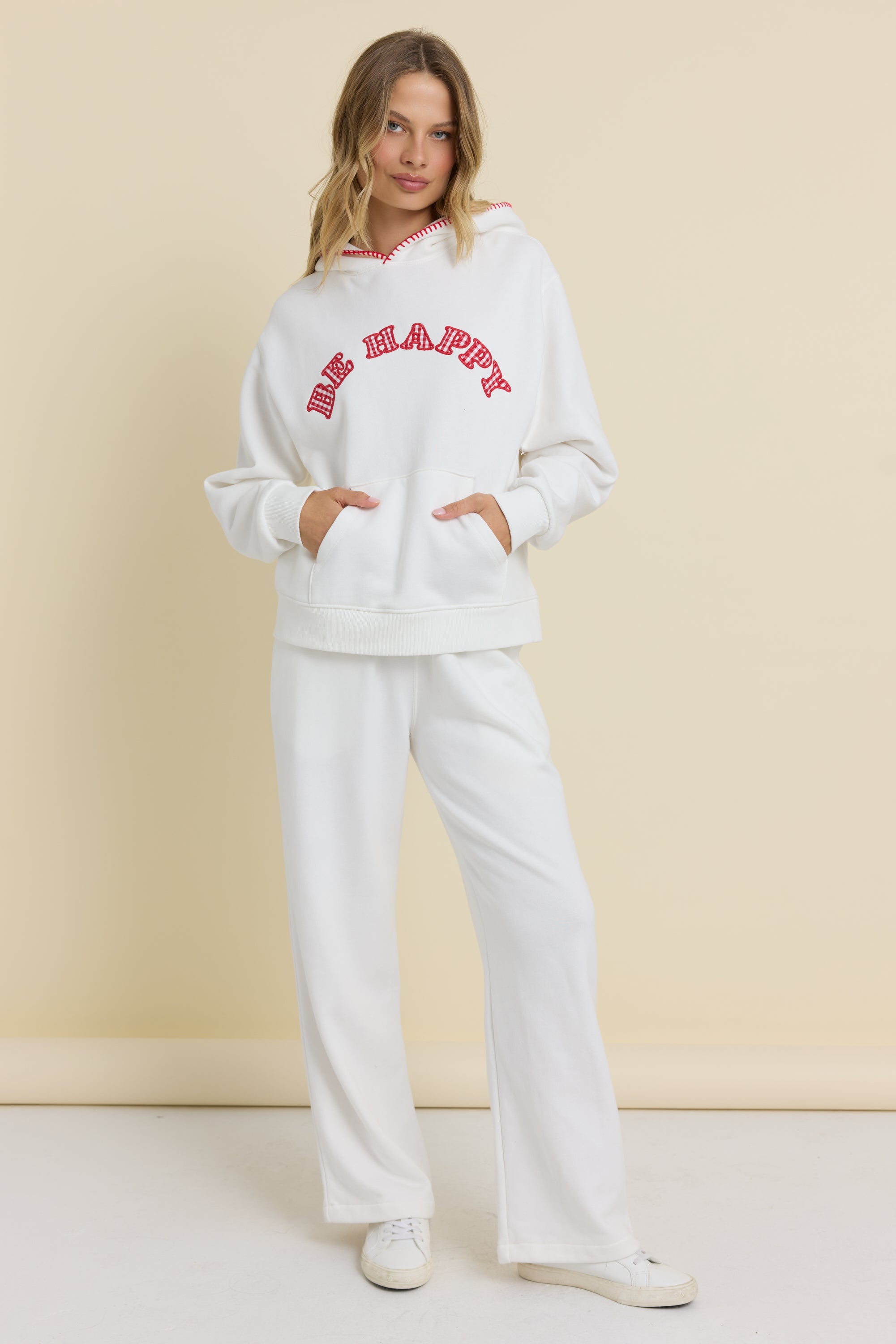 Heavyweight Garment Dye Hoodie with Applique