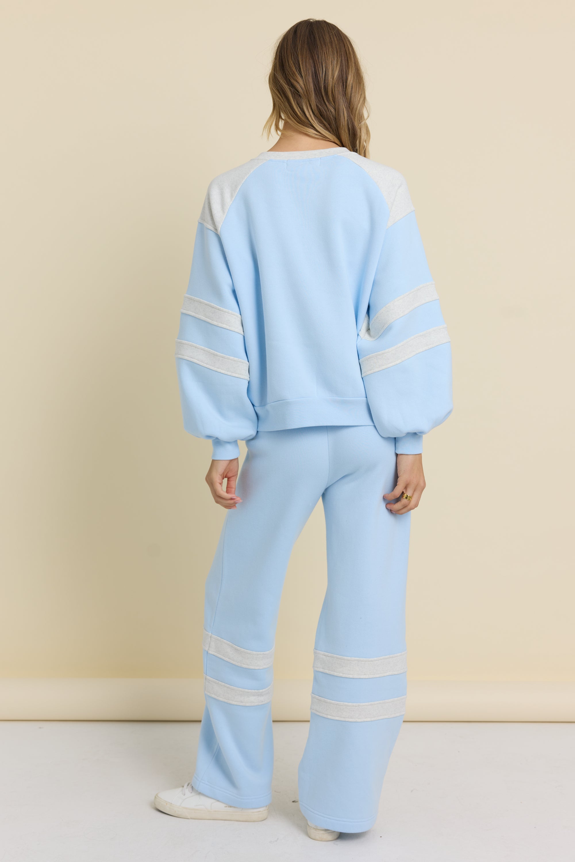 Vintage Fleece Colorblock Crew