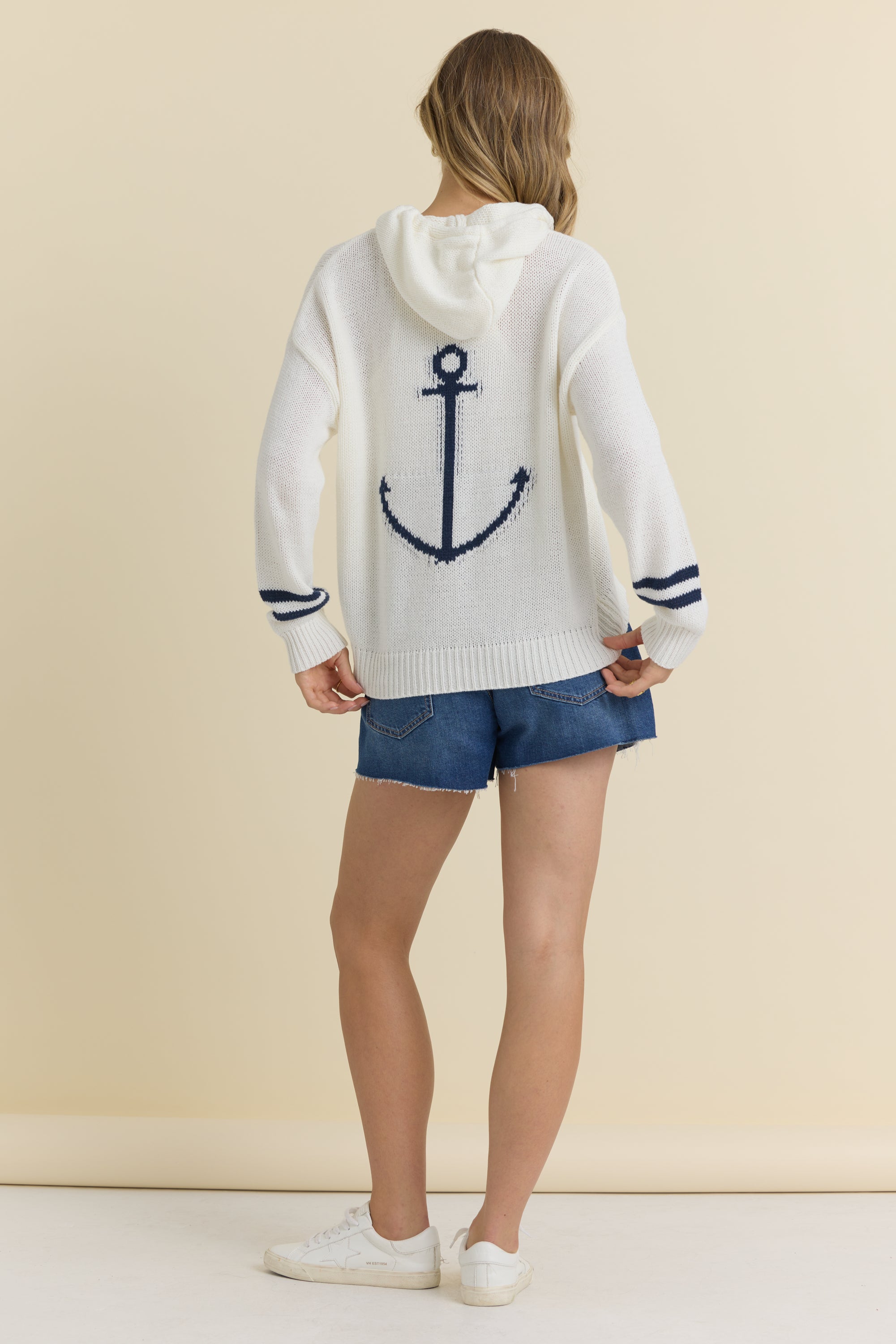 Anchor Knit Hoodie