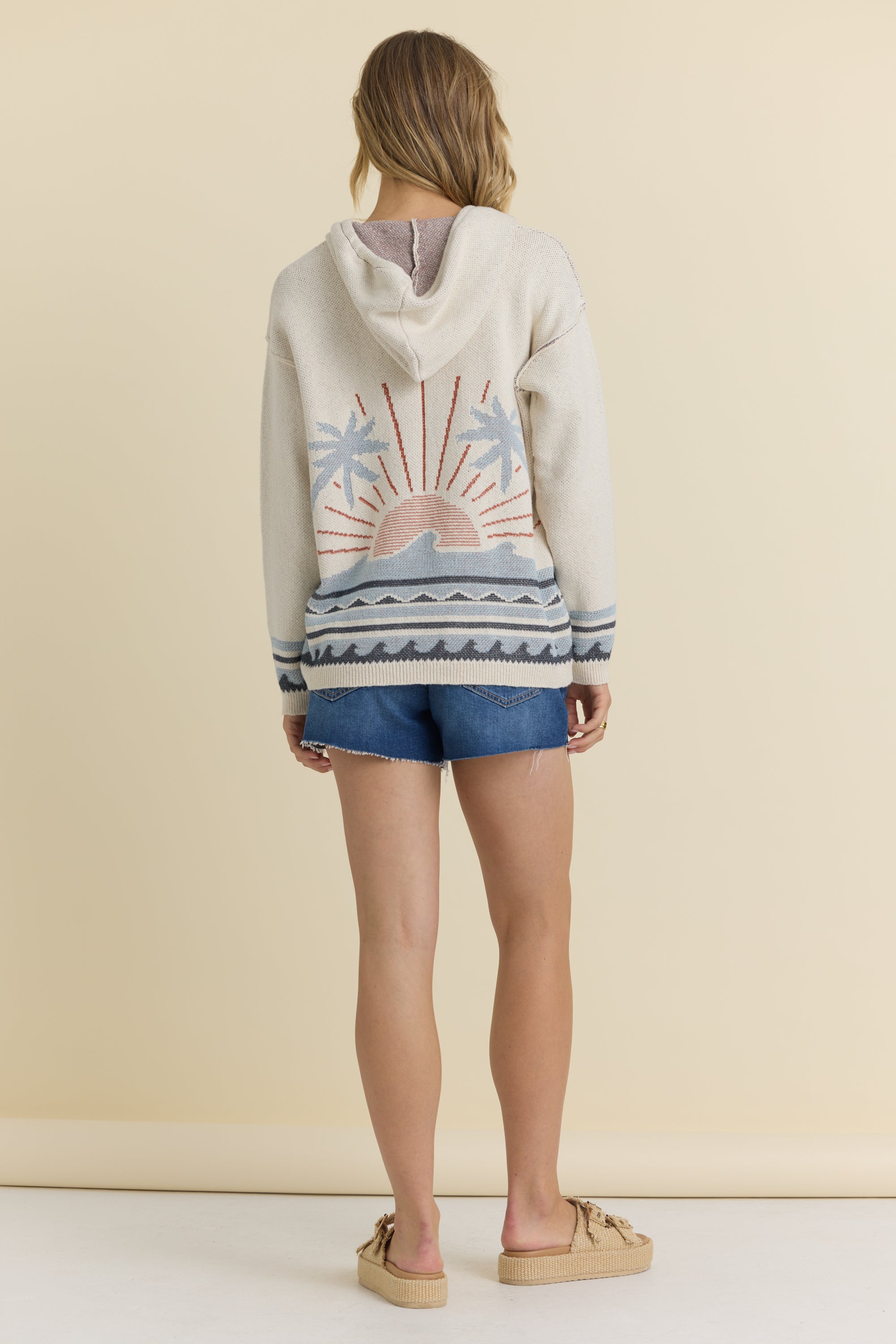Jacquard Baja Sweater