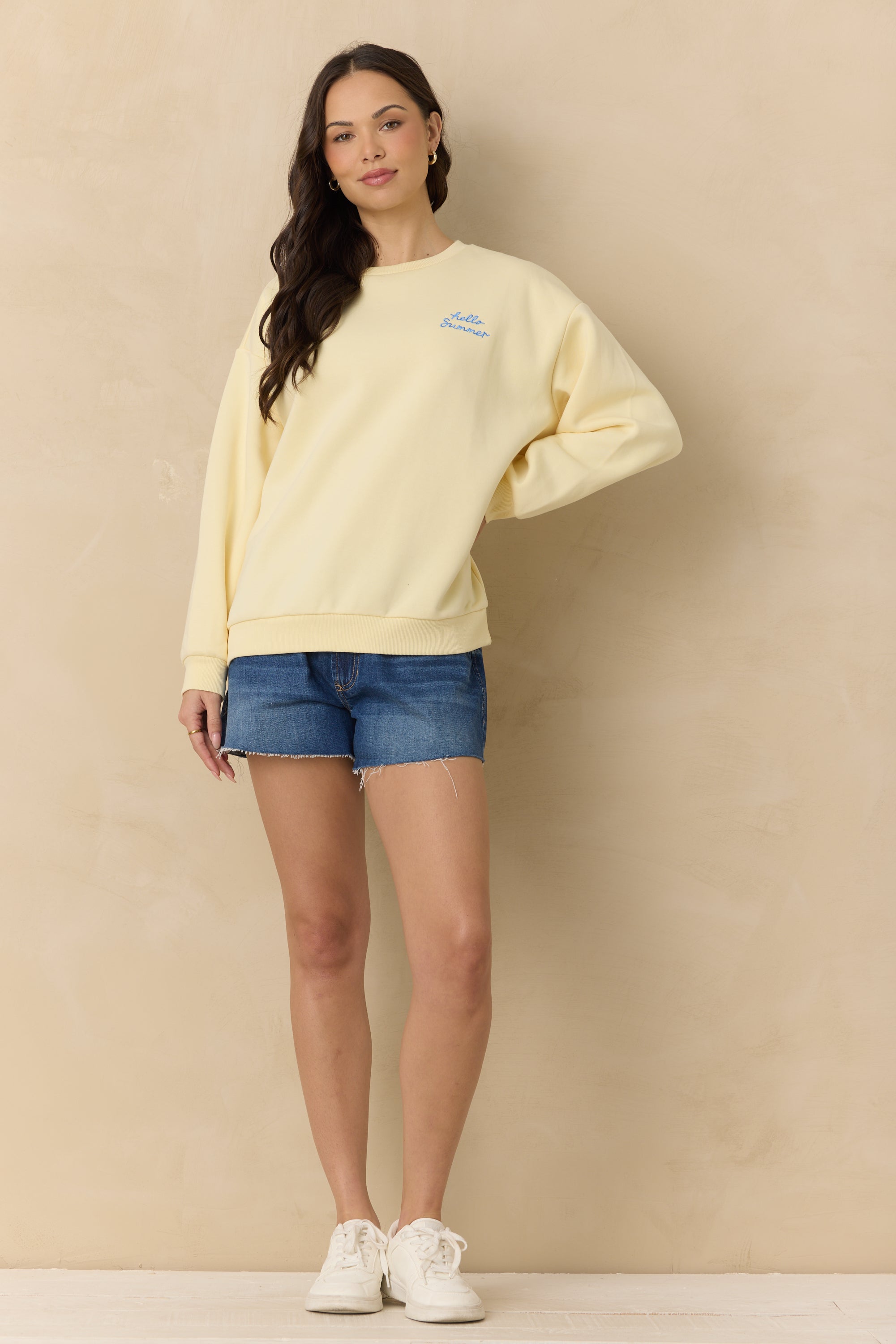 Ultra Fleece Crew with Embroidery