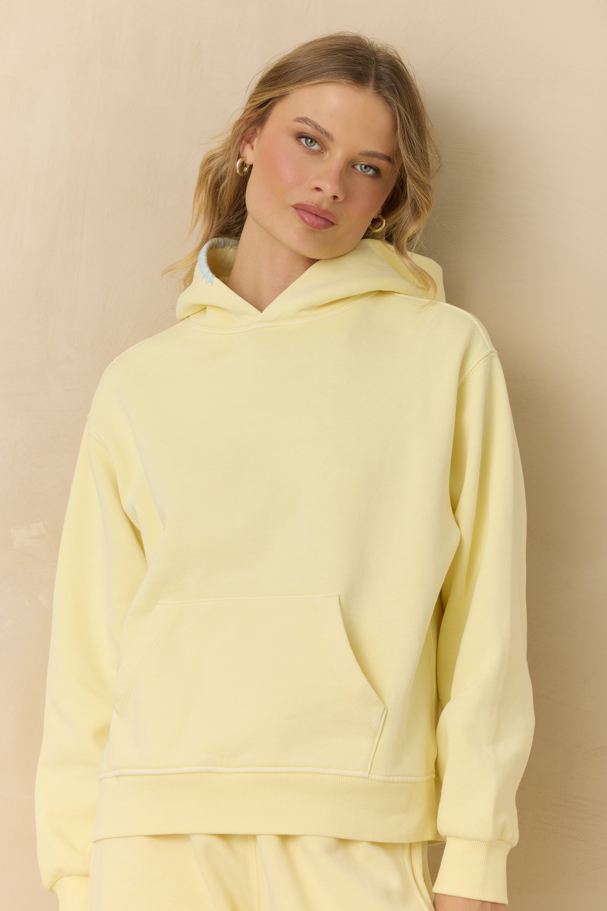 Heavyweight Hoodie with Stitching