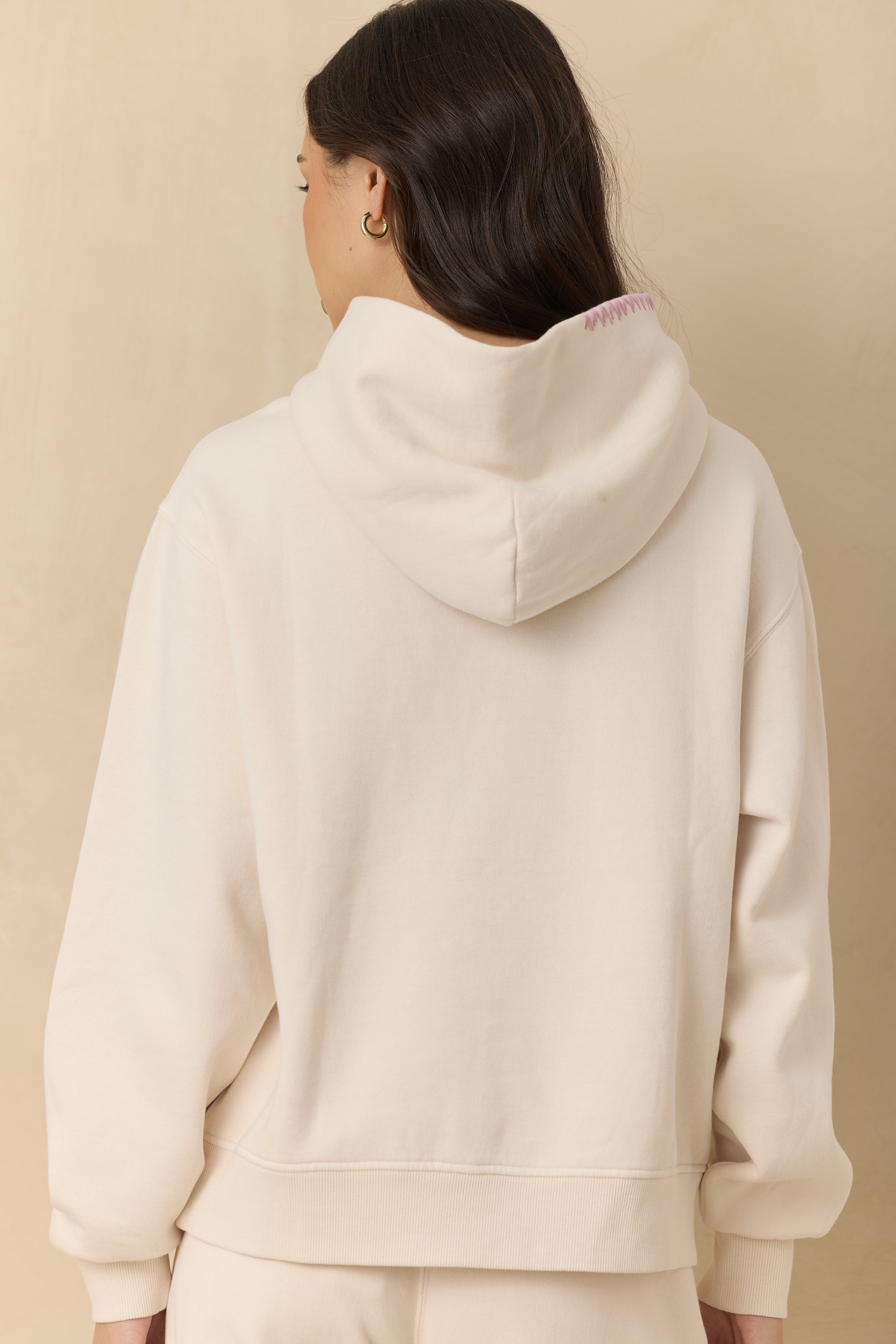 Heavyweight Hoodie with Stitching