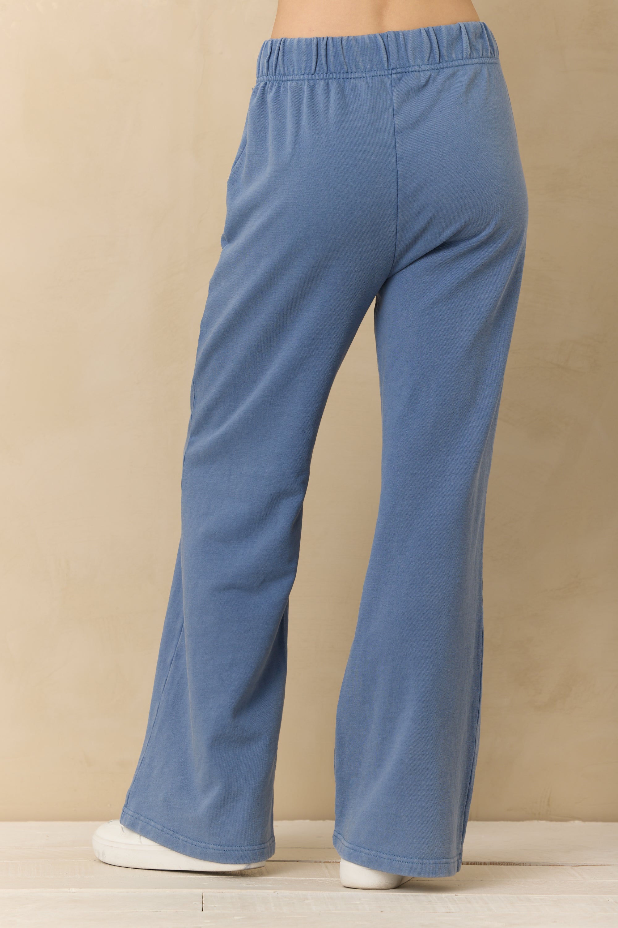 Heavyweight Knit Wide Leg Pant