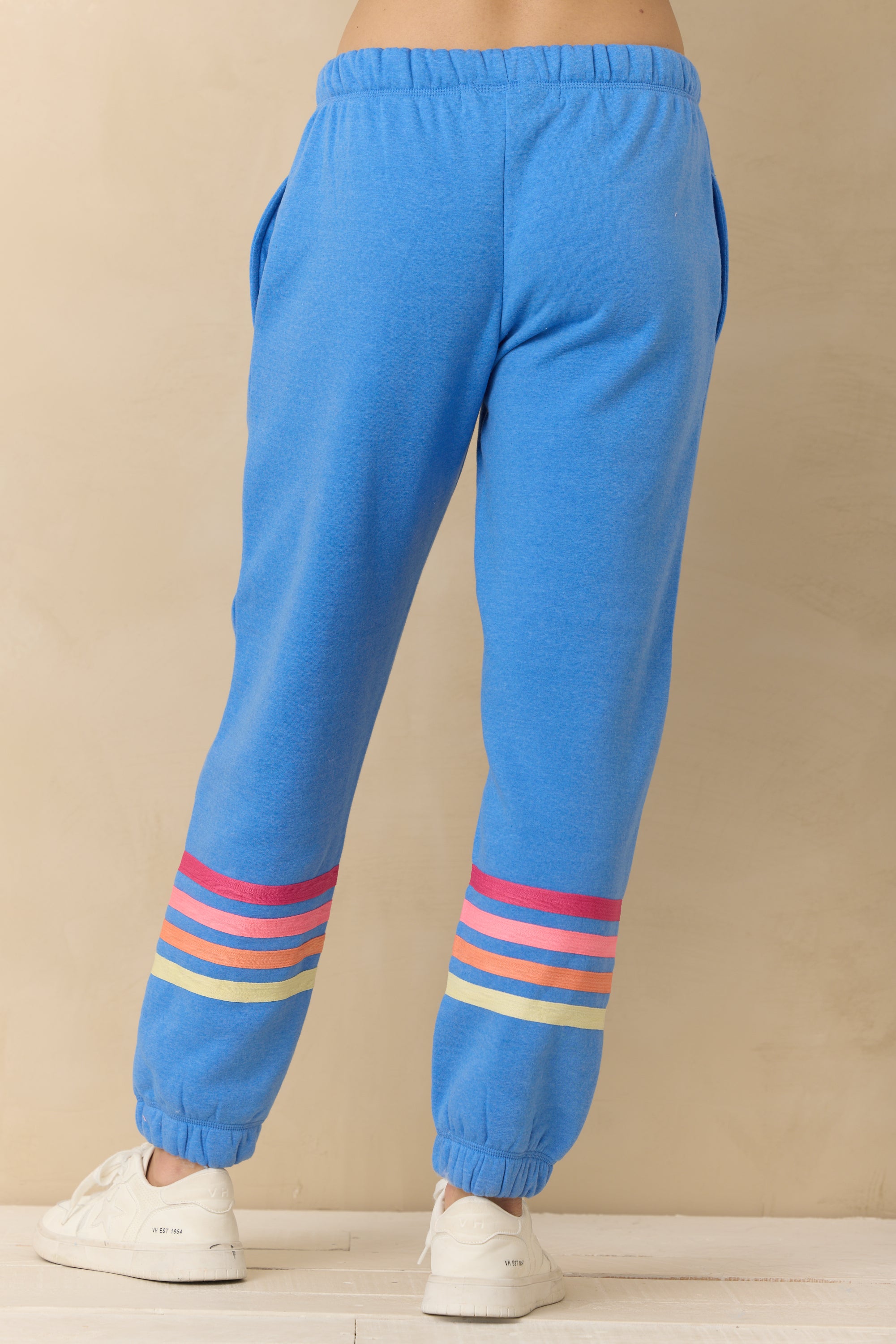 Stripe Heather Fleece Jogger