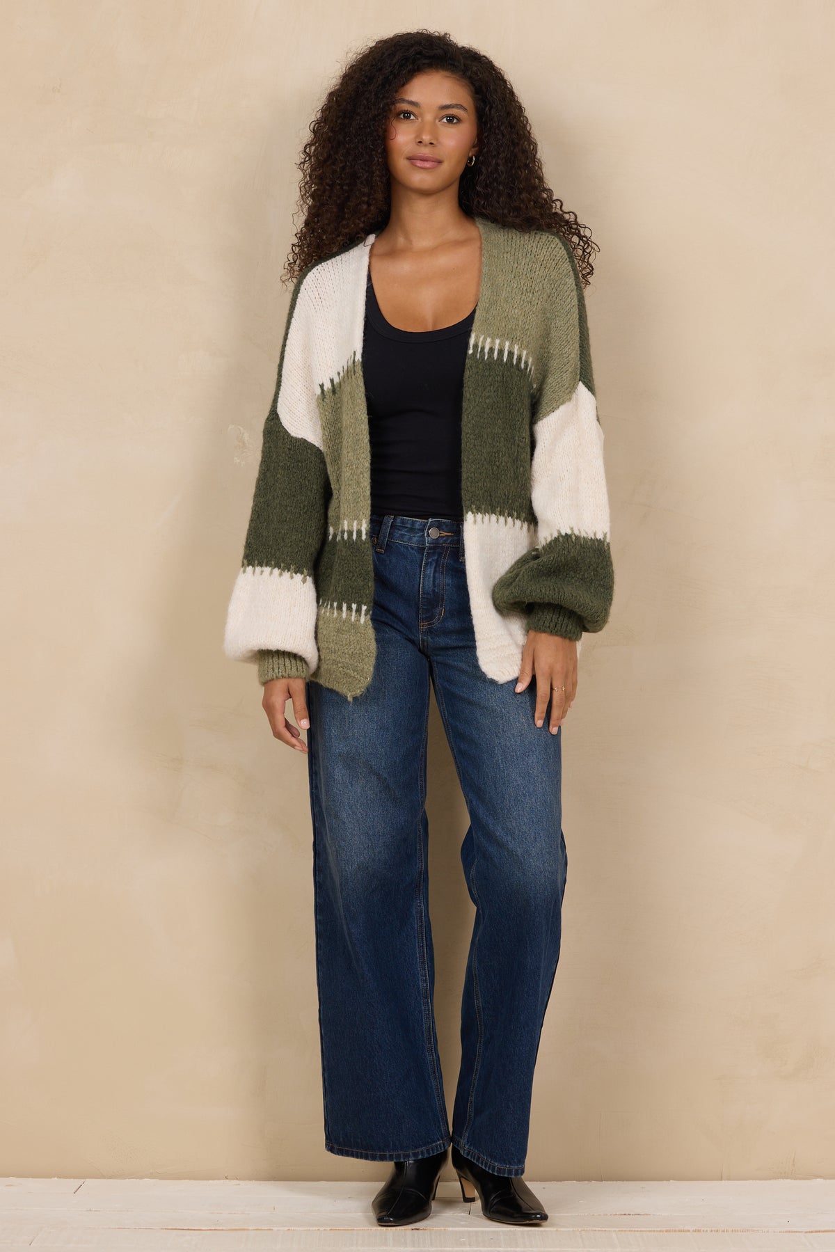 PATCHWORK CARDIGAN