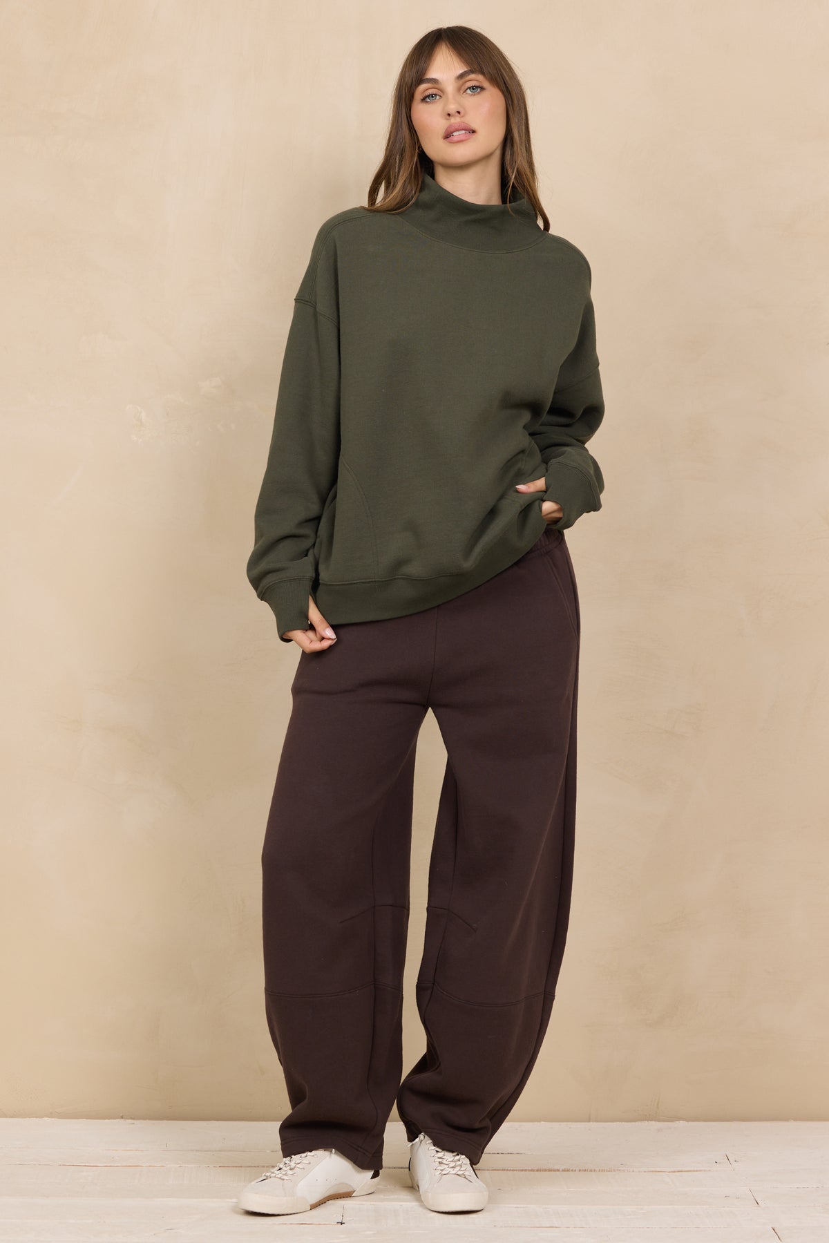 Soft Surf Wash Mockneck
