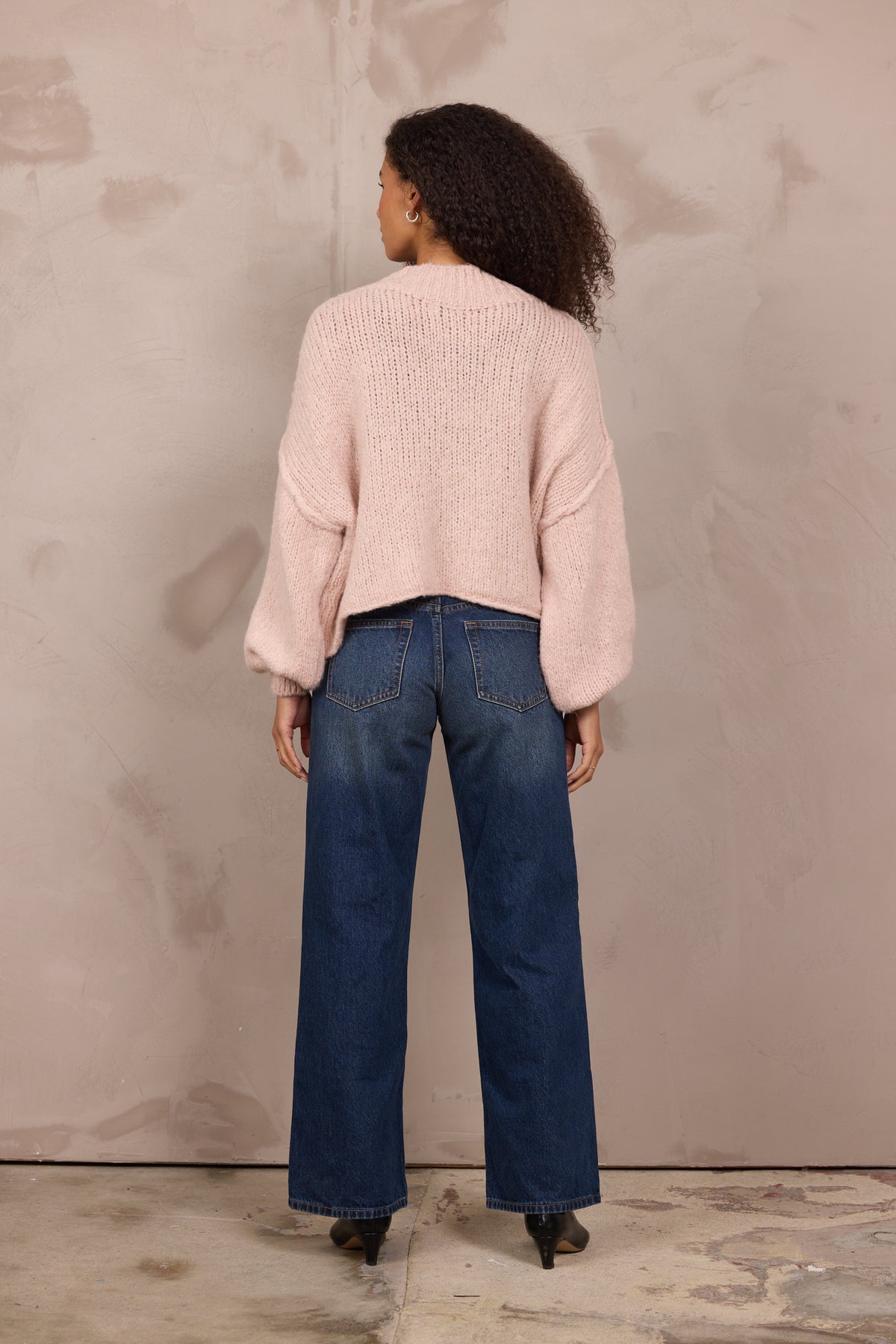 MOCK NECK SWEATER