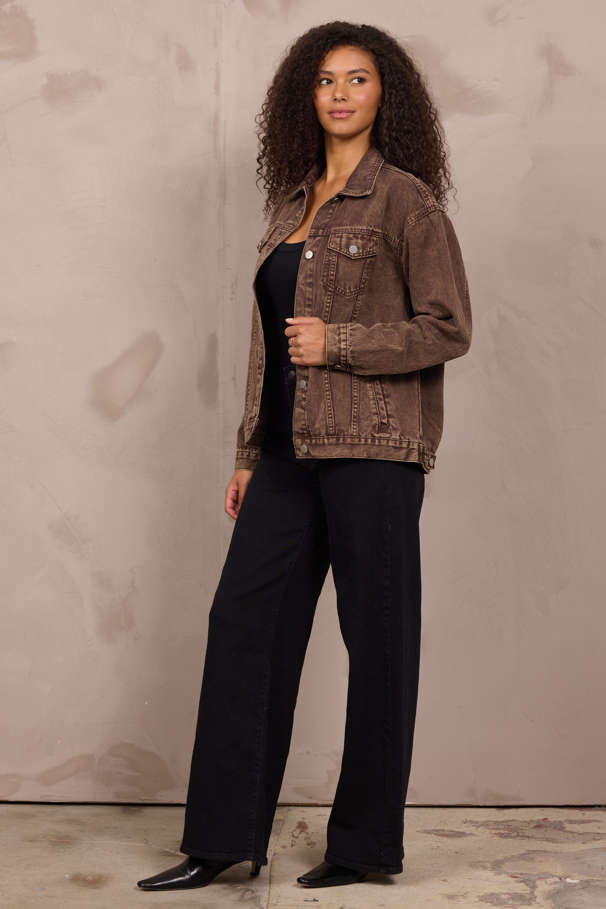 Washed Denim Jacket