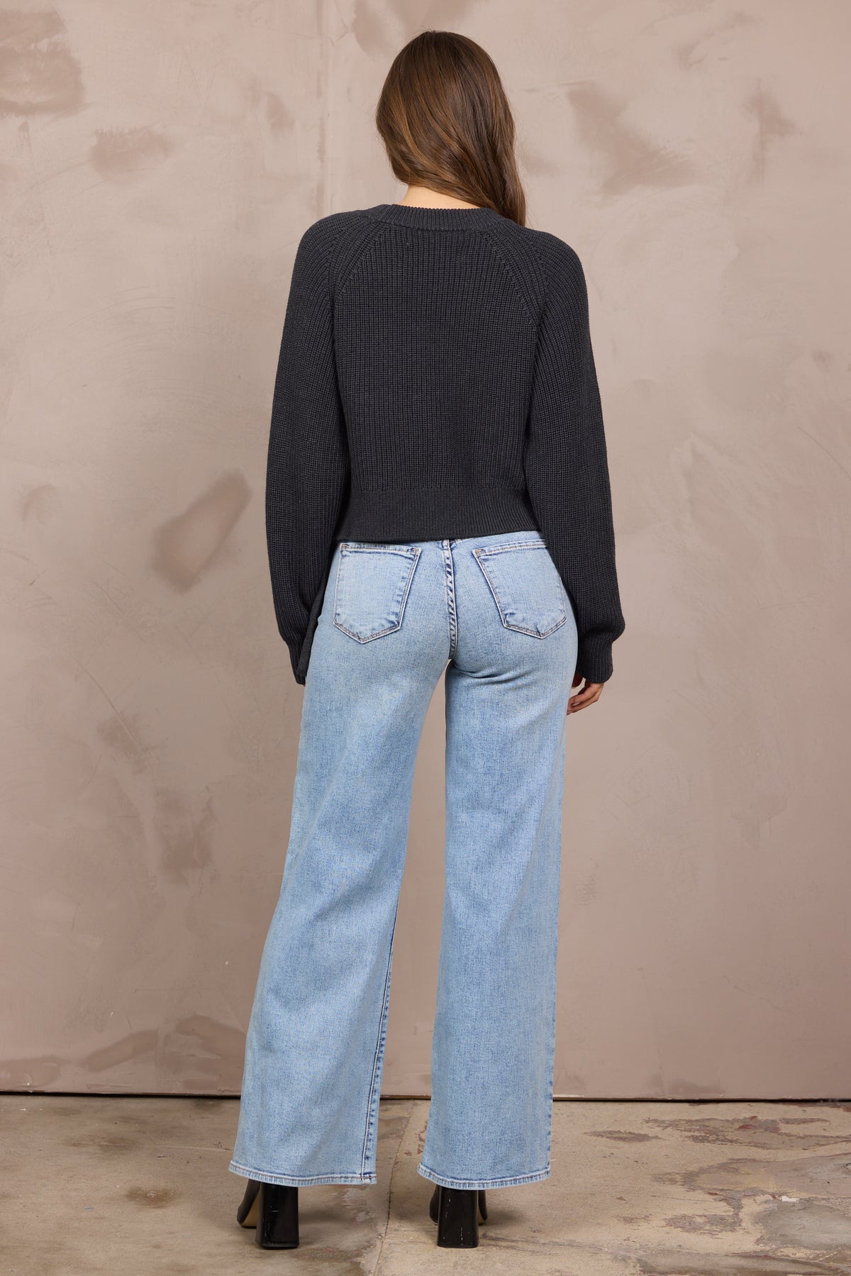 Sweater w/ Braided Detail