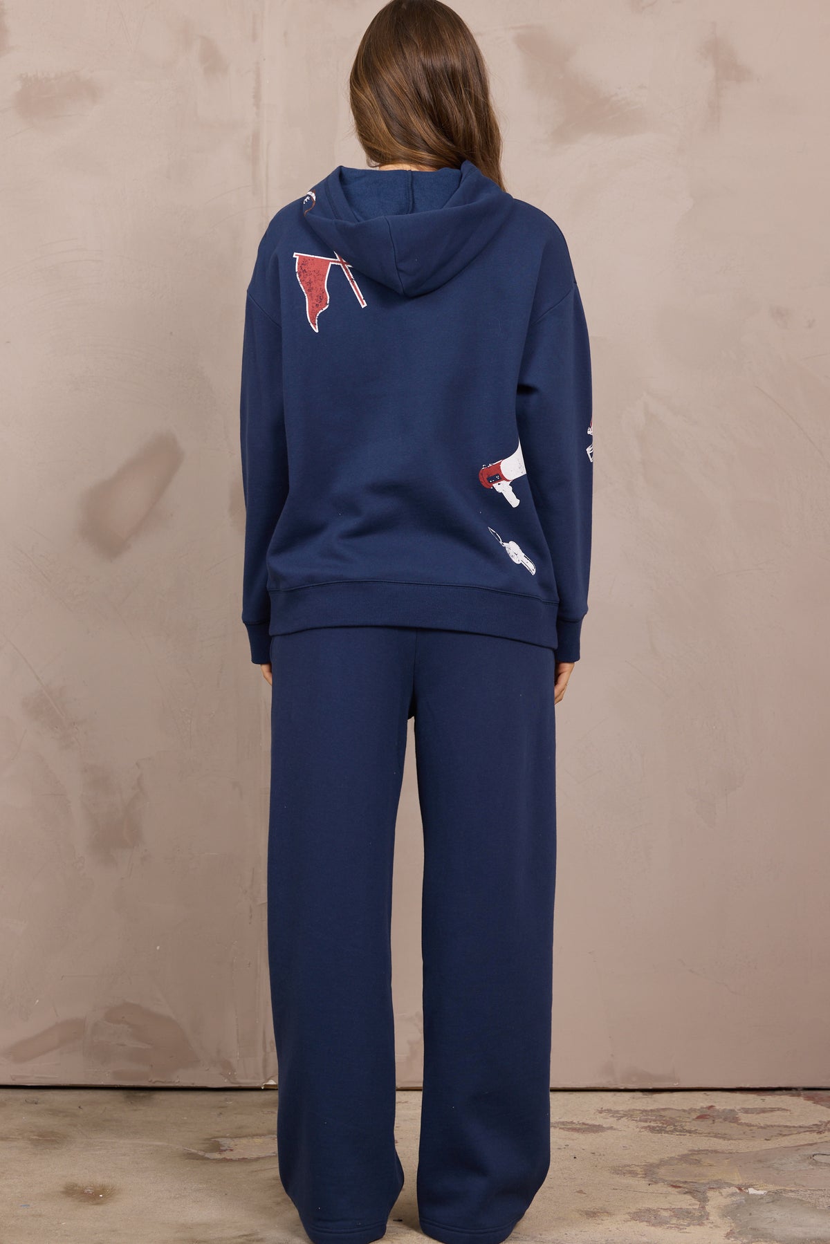 All Over Printed Comfort Fleece Hoodie
