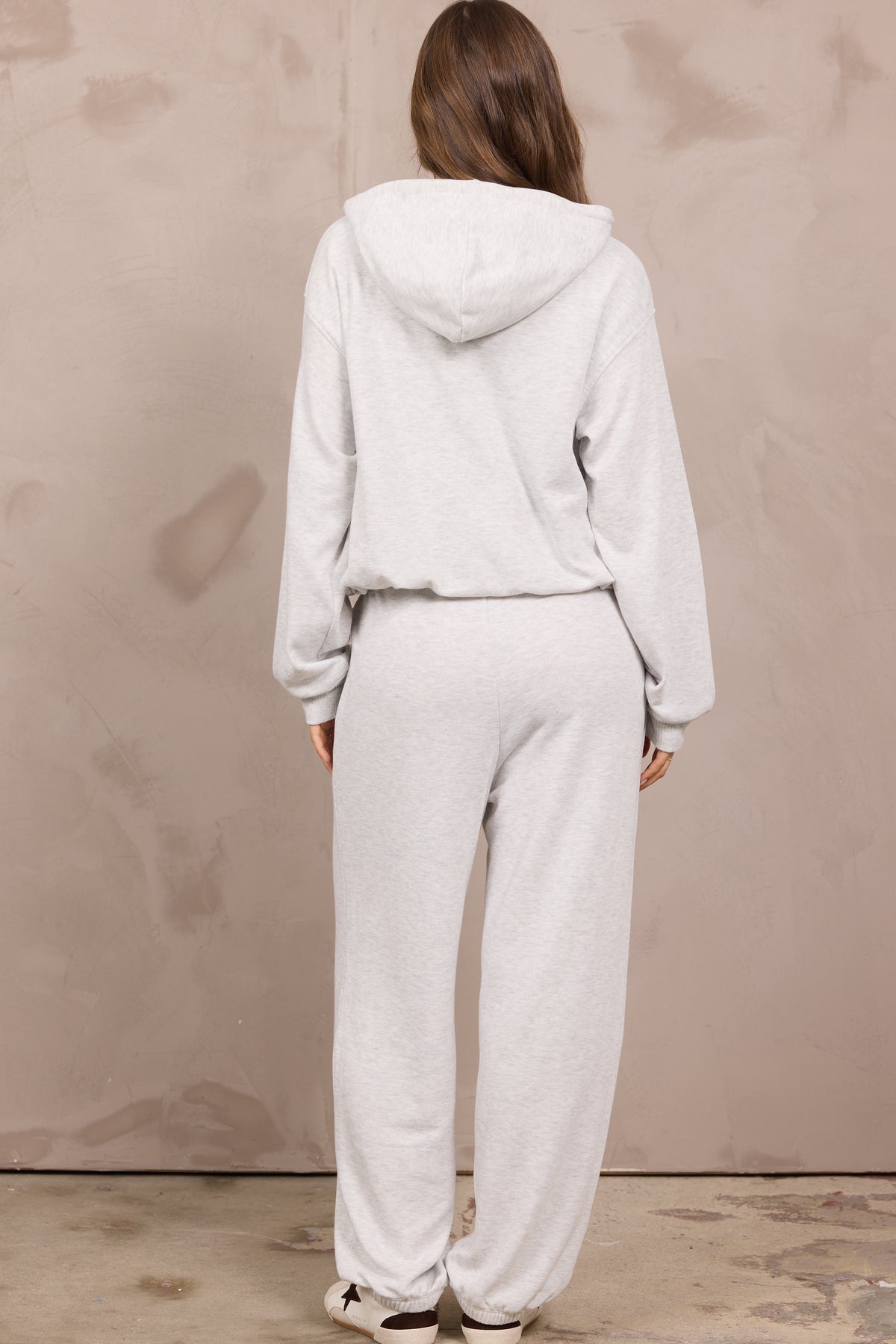 Butter Fleece Bubble Hem Hoodie