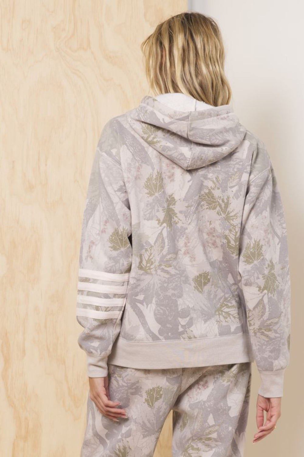 Fleece Printed Hoodie