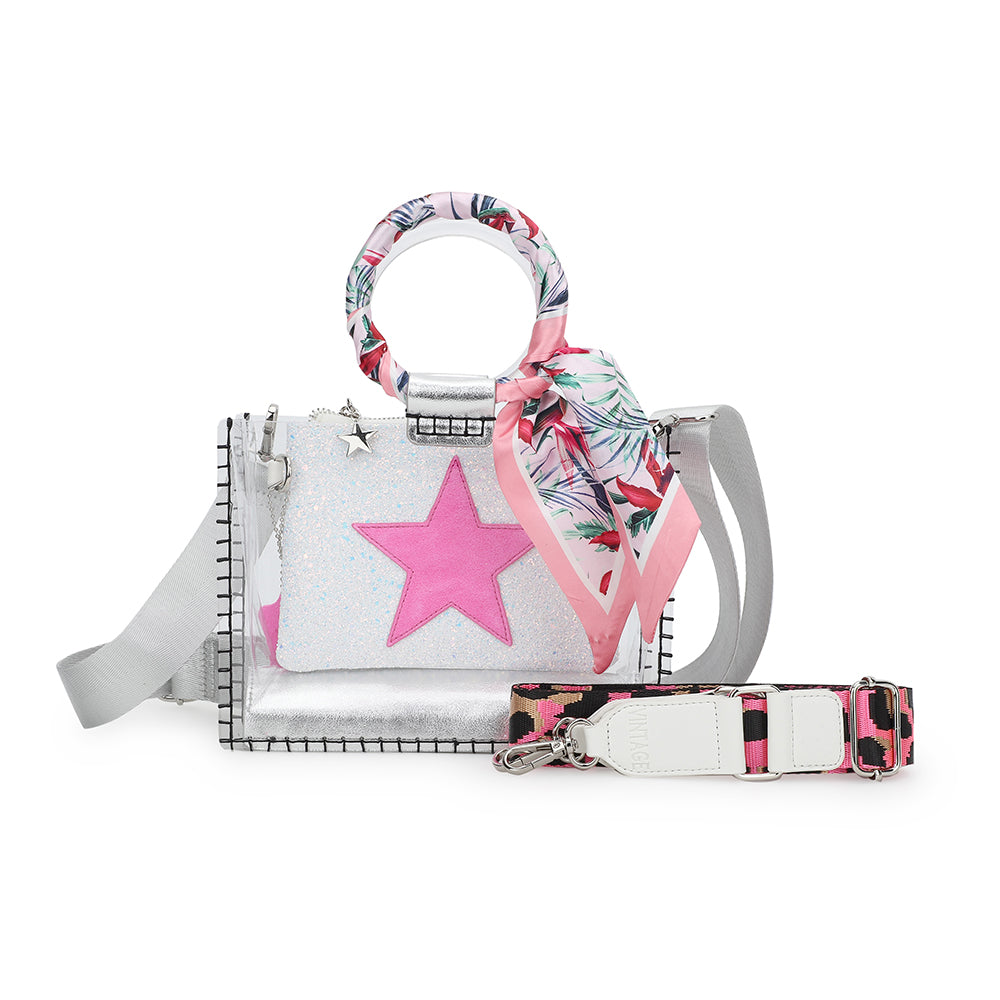 MINI MOLLY - SCARF PINK MIX