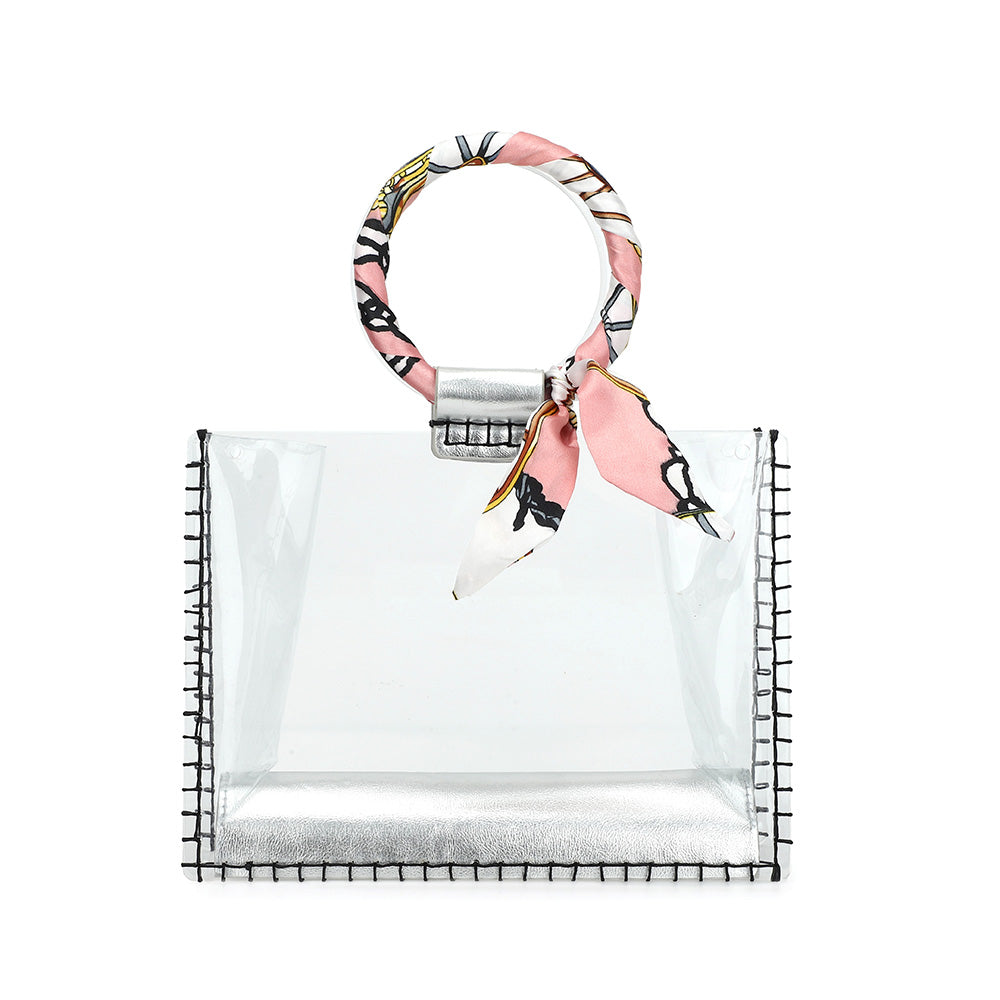 MINI MOLLY - SCARF WHITE PEARL