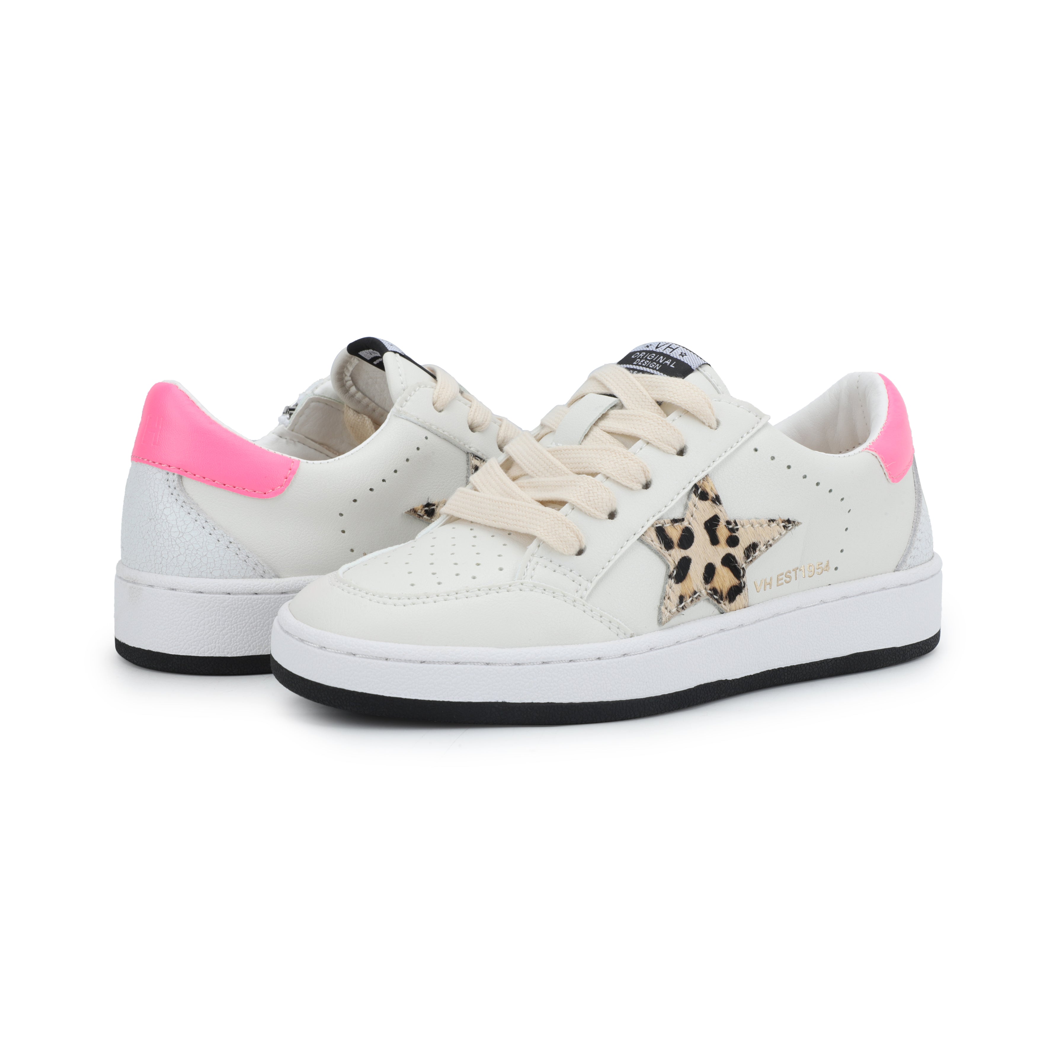 KIDS ARIELLA - WHITE/ LEOPARD