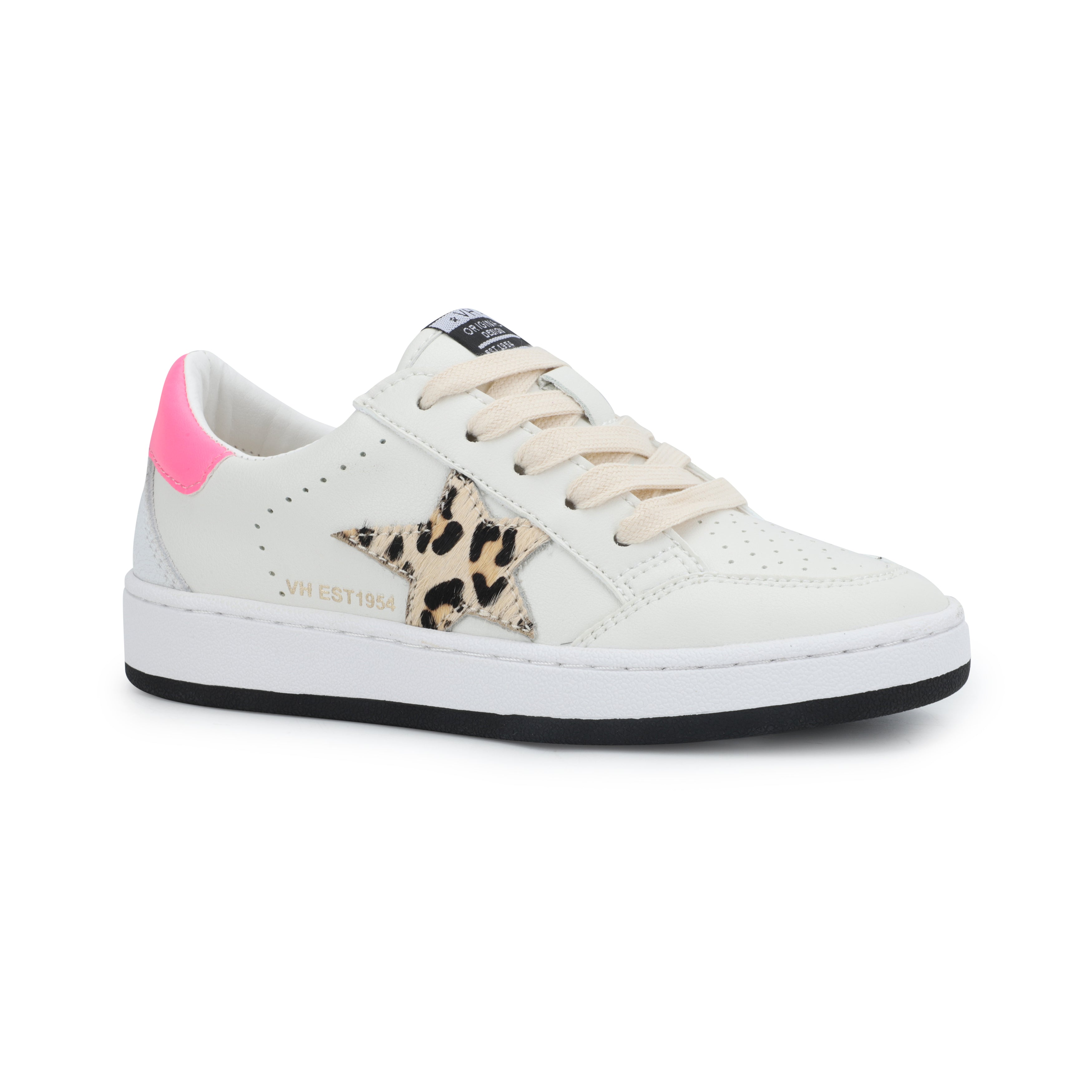 KIDS ARIELLA - WHITE/ LEOPARD