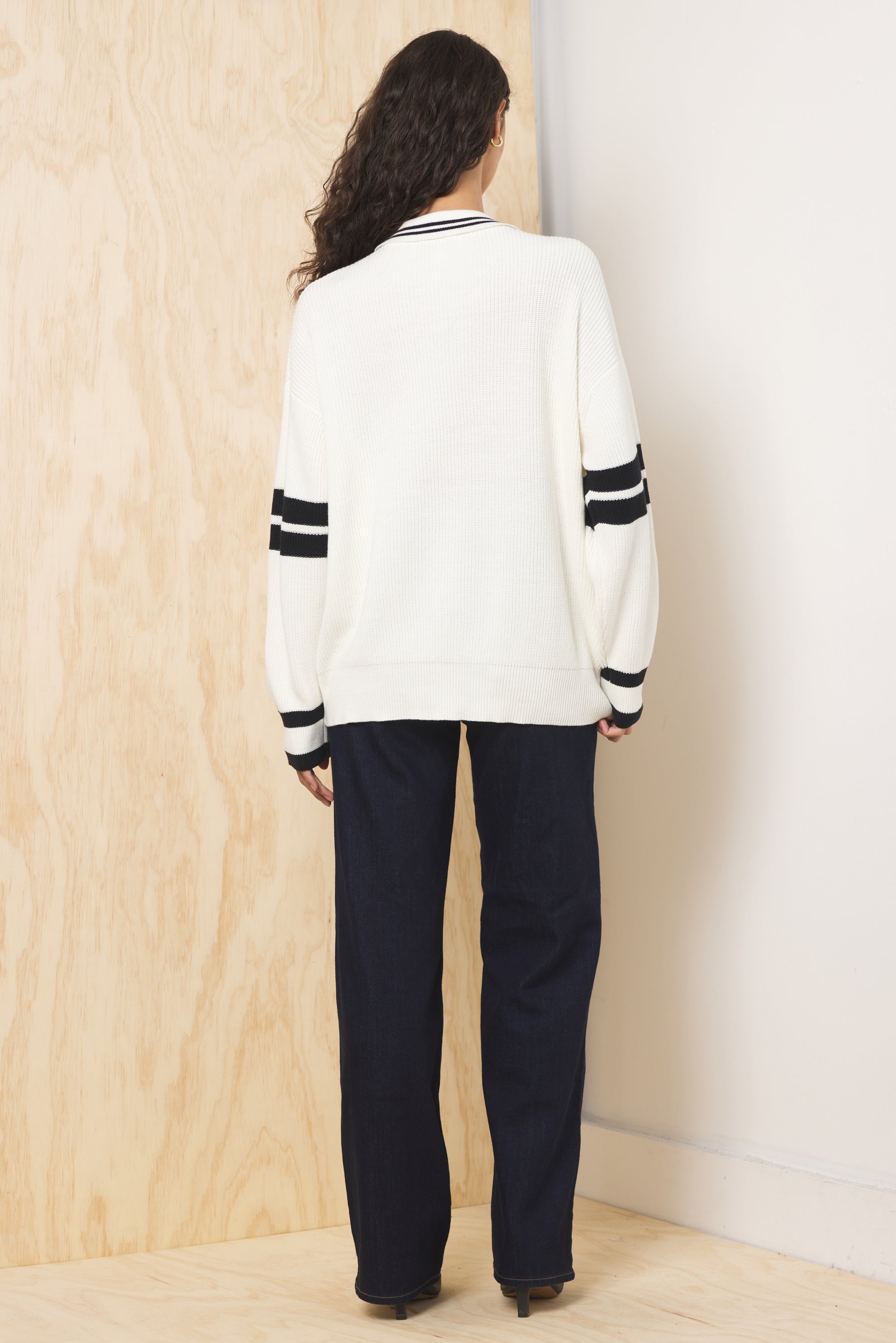 Polo Quarter Zip Sweater