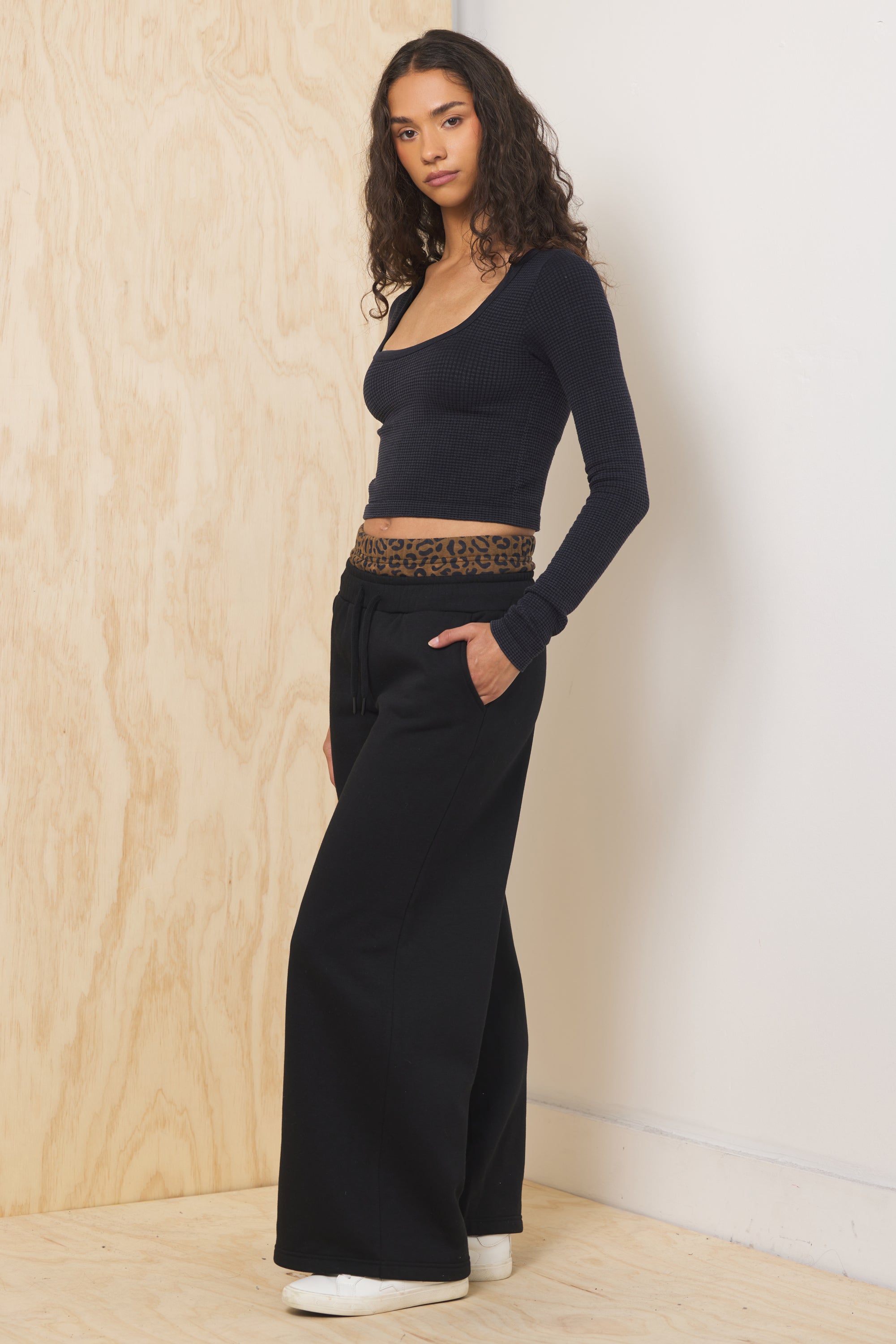 Heavy Surfwash Pant w/ Printed Double Waist