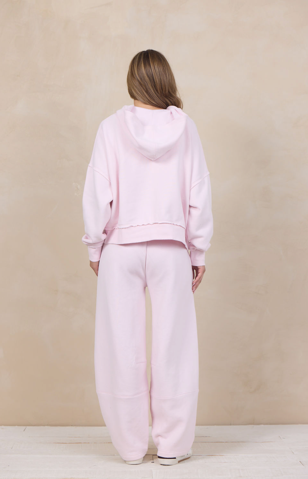 Soft Surf Wash Lace Up Hoodie