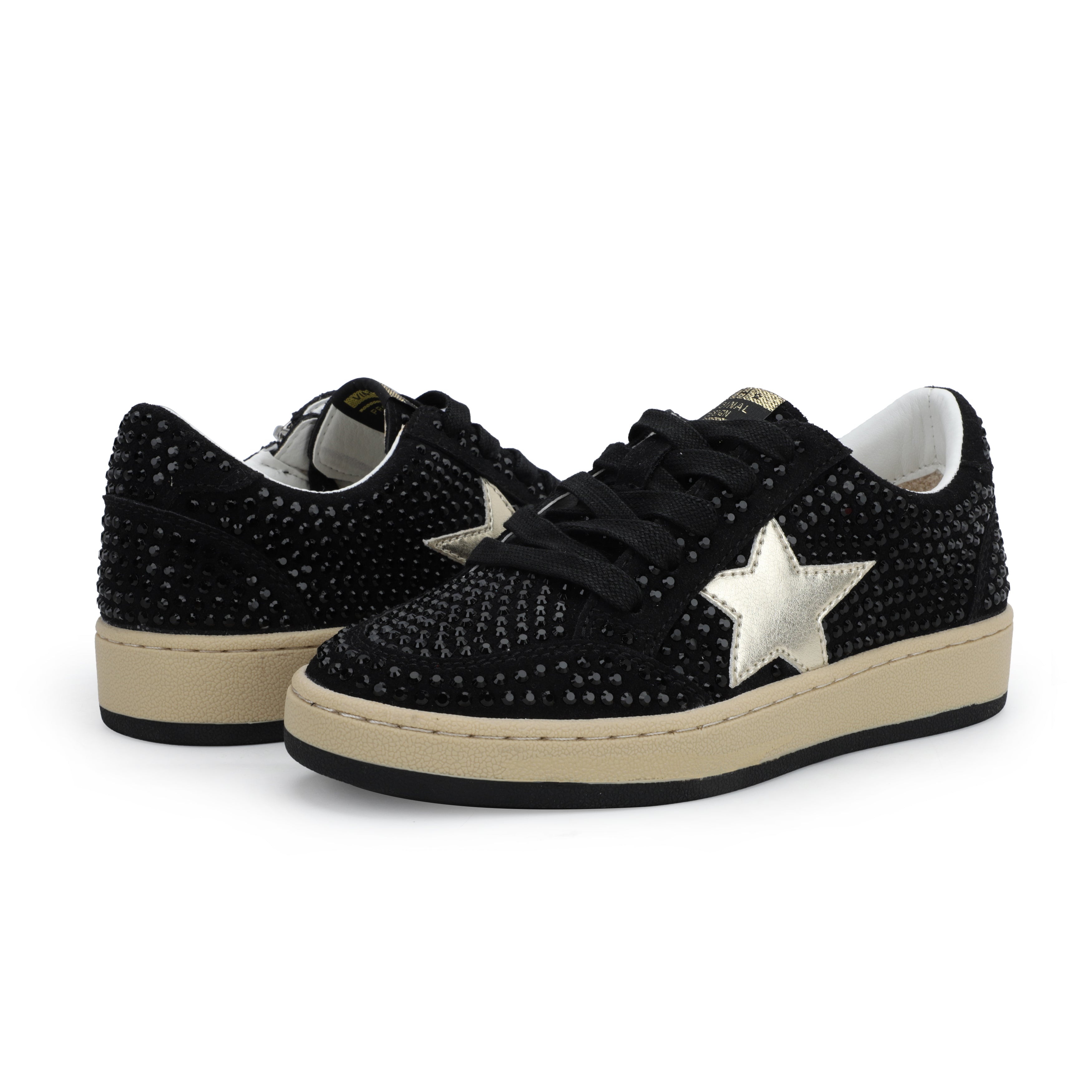 KIDS BRAVO - BLACK RHINESTONE