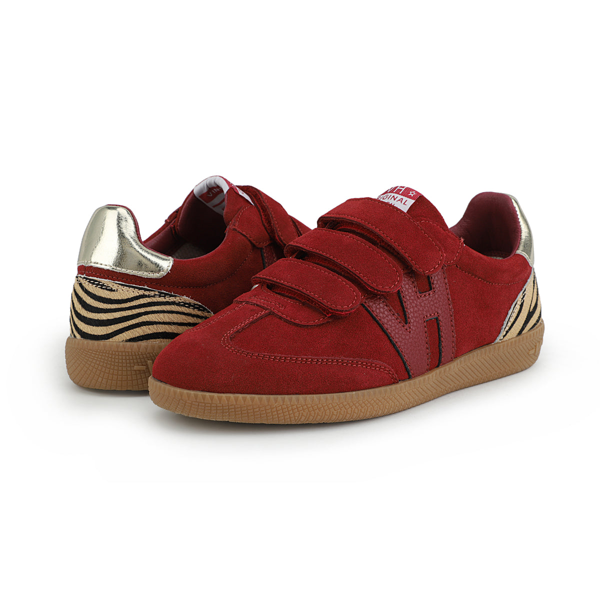 COLLEEN- BURGUNDY TIGER – Footwear – VintageHavana.com