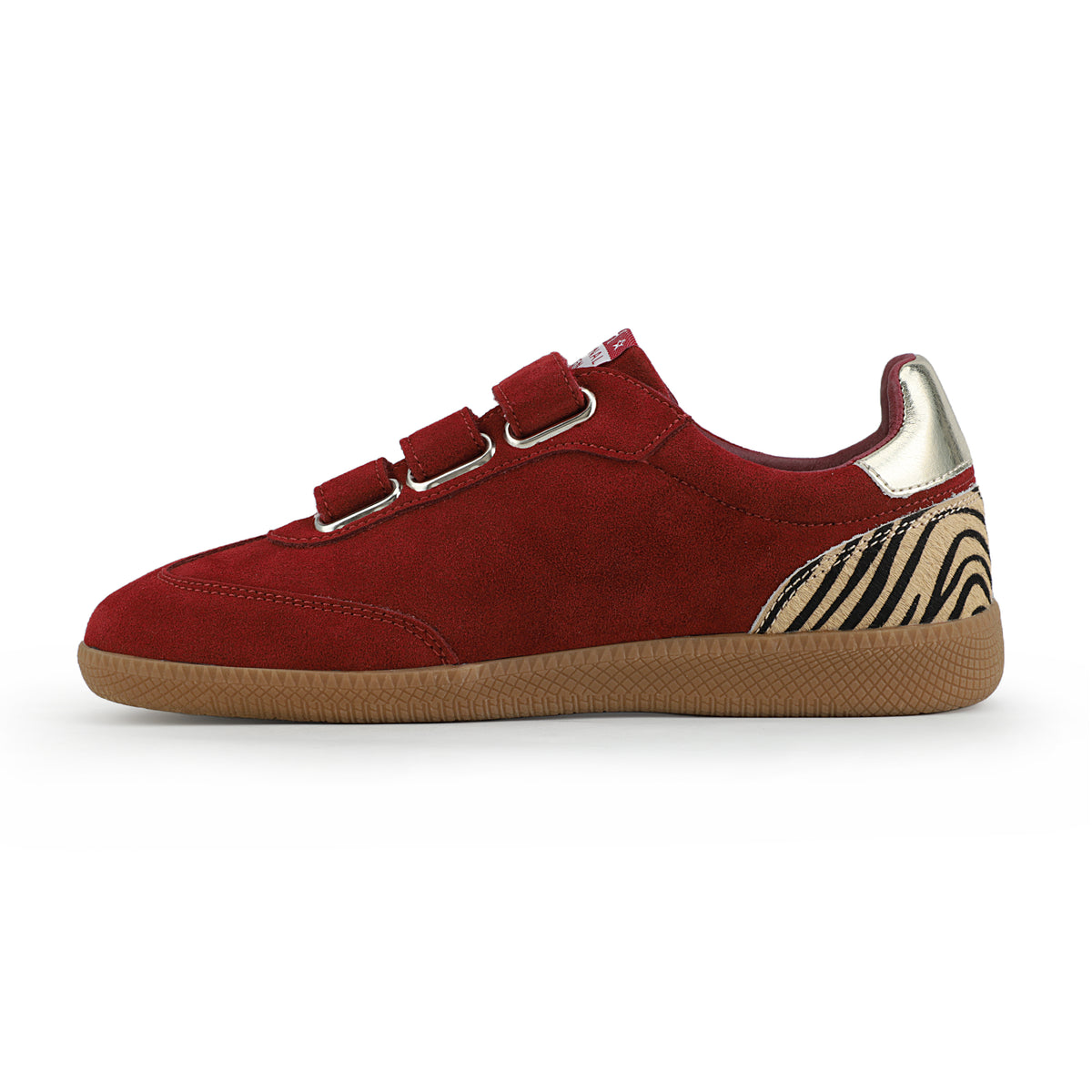 COLLEEN- BURGUNDY TIGER – Footwear – VintageHavana.com