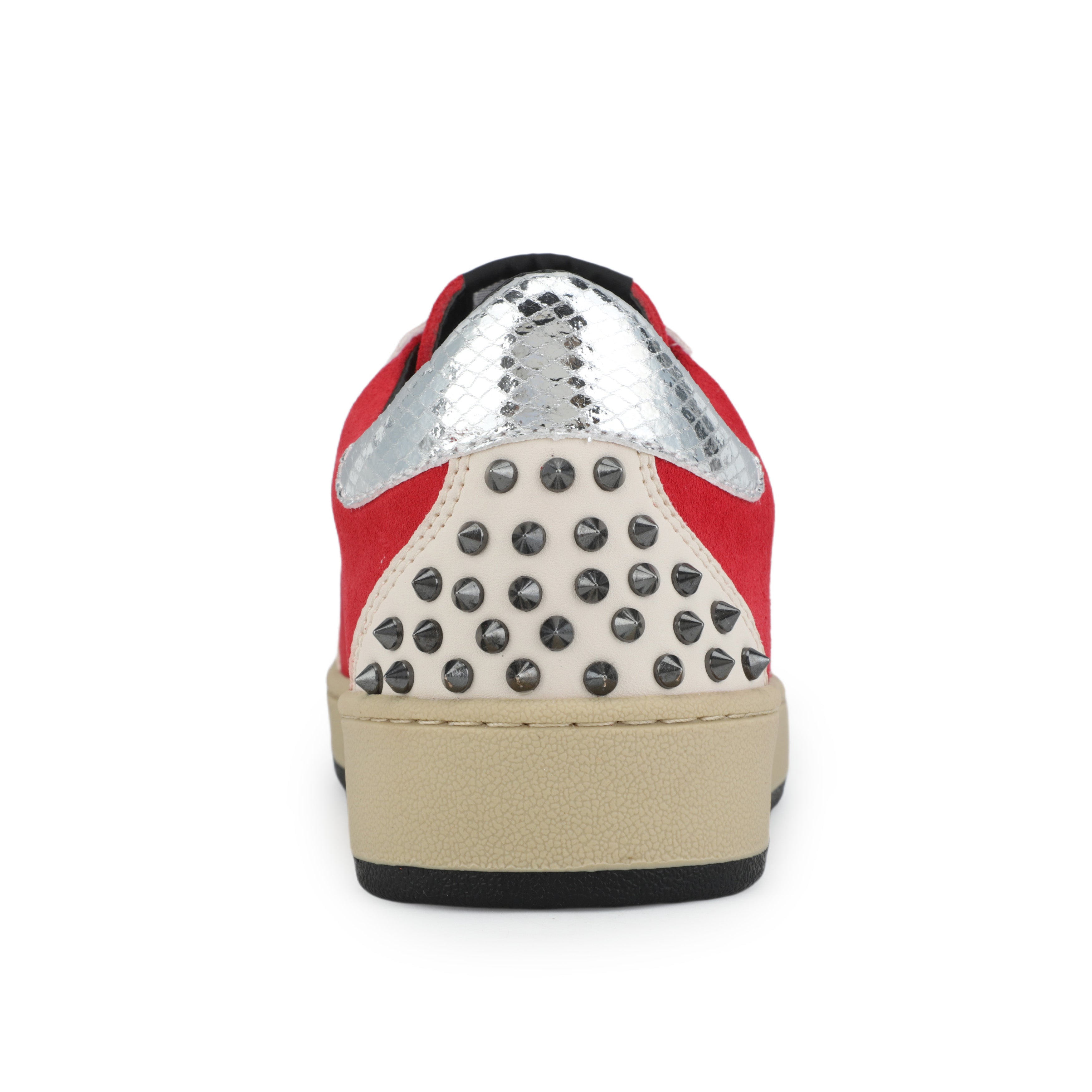 DENISSE - NUDE RED STUDDED