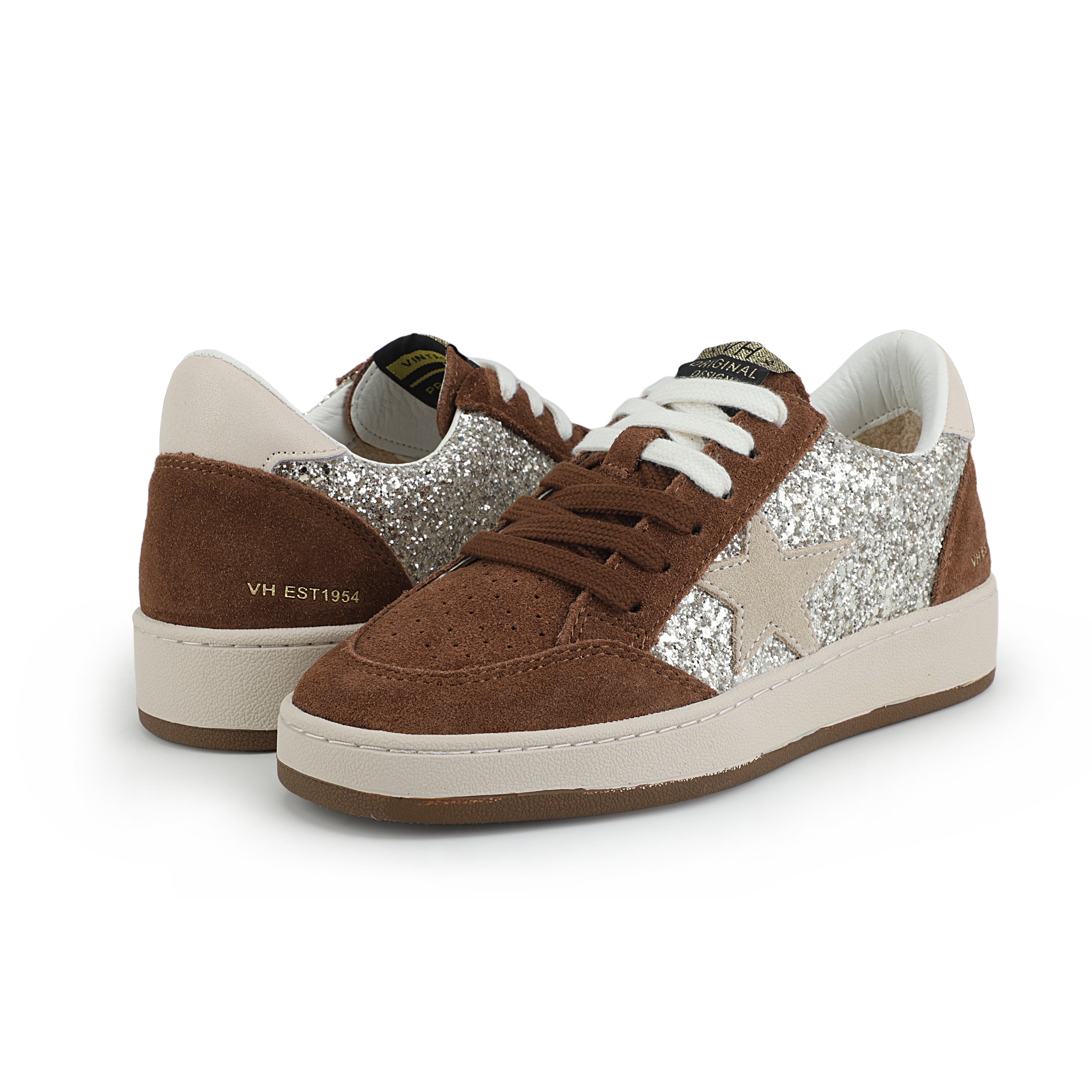 DENISSE - BROWN GLITTER MULTI