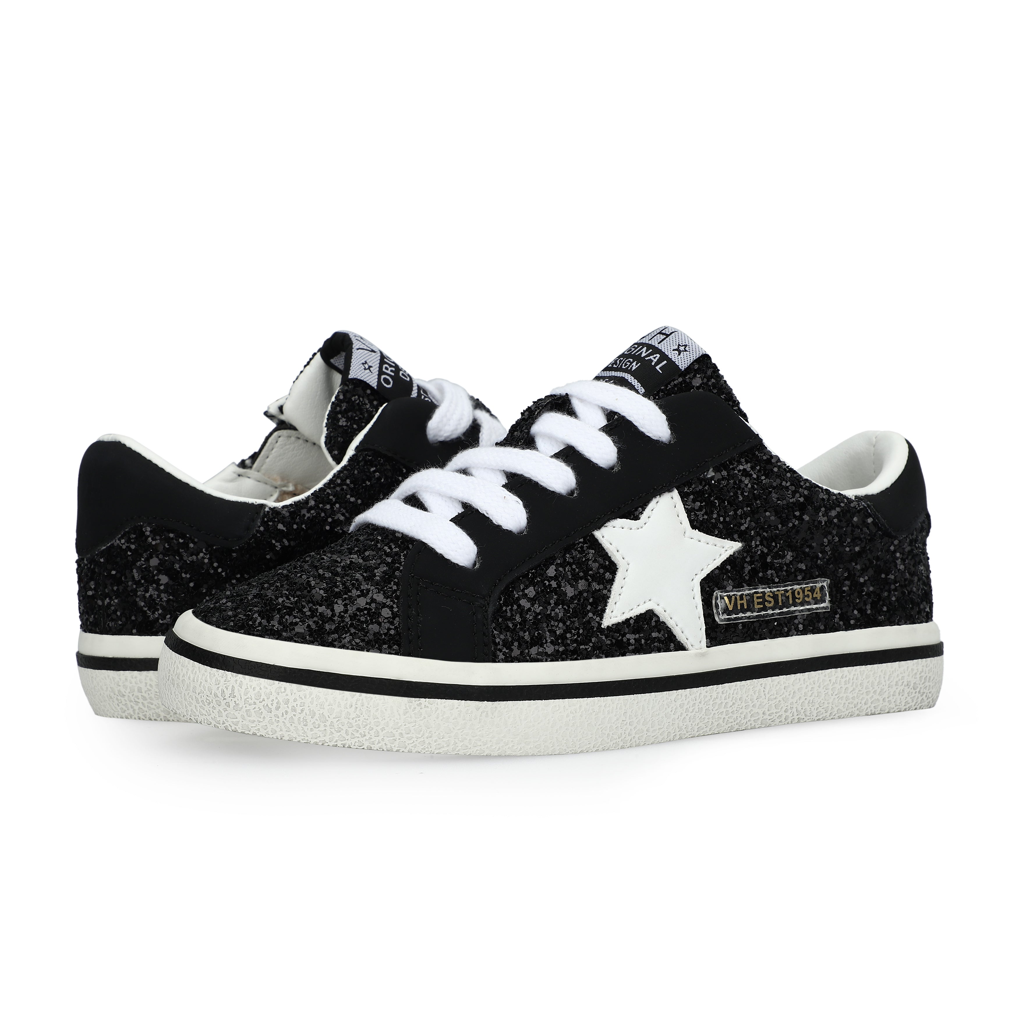 KIDS GAIL - BLACK GLITTER MULTI