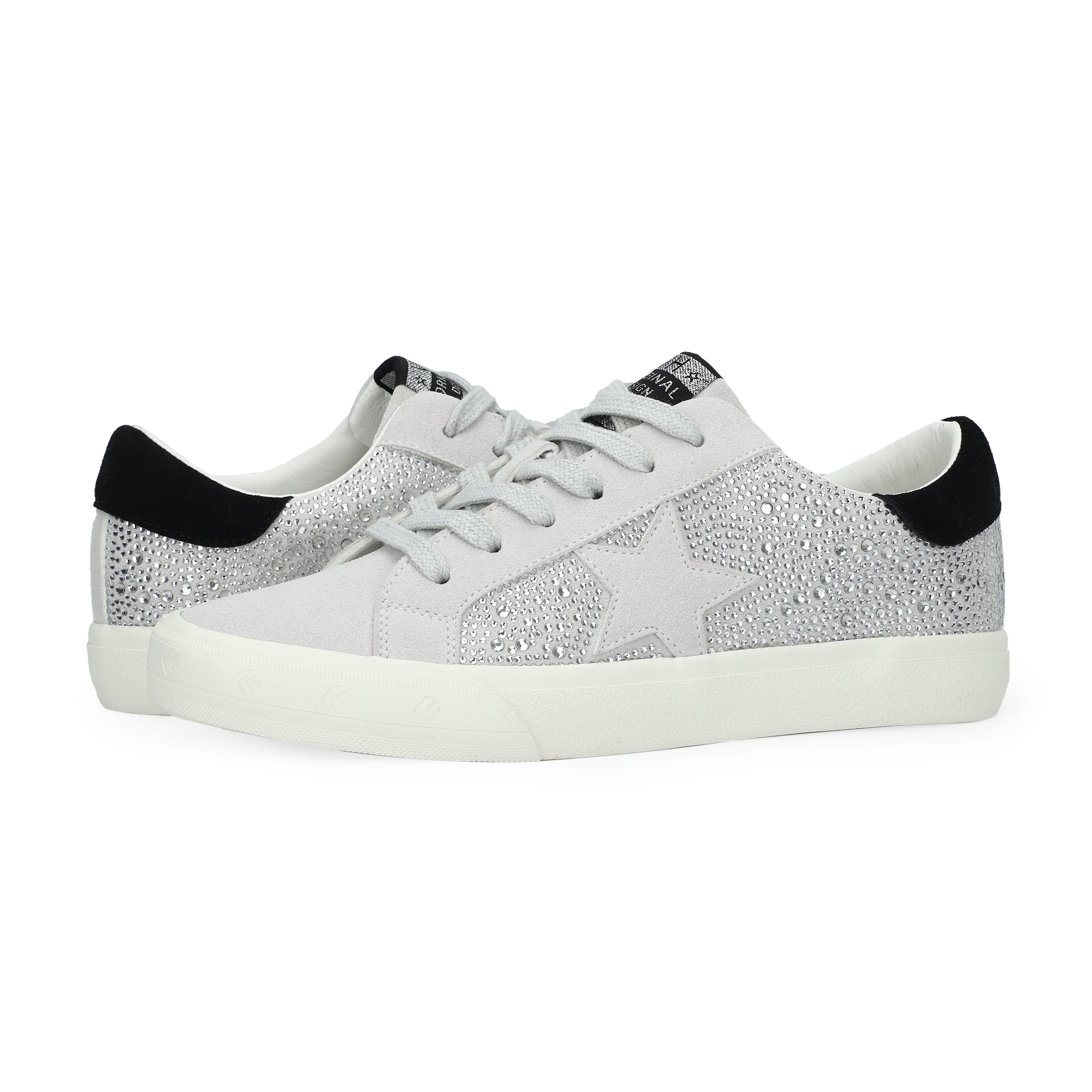 GRANDE - SILVER RHINESTONE/GREY MULTI