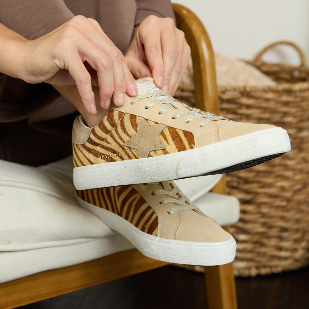 GRANDE - BROWN ZEBRA – Footwear – VintageHavana.com