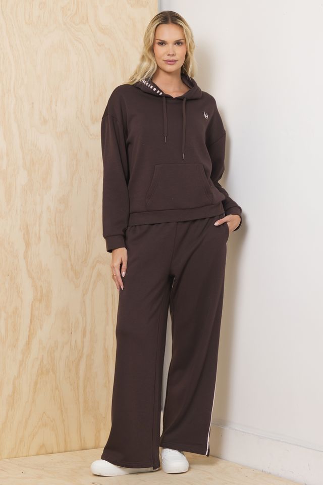 Teddy Fleece Hoodie w/ Whipstitch