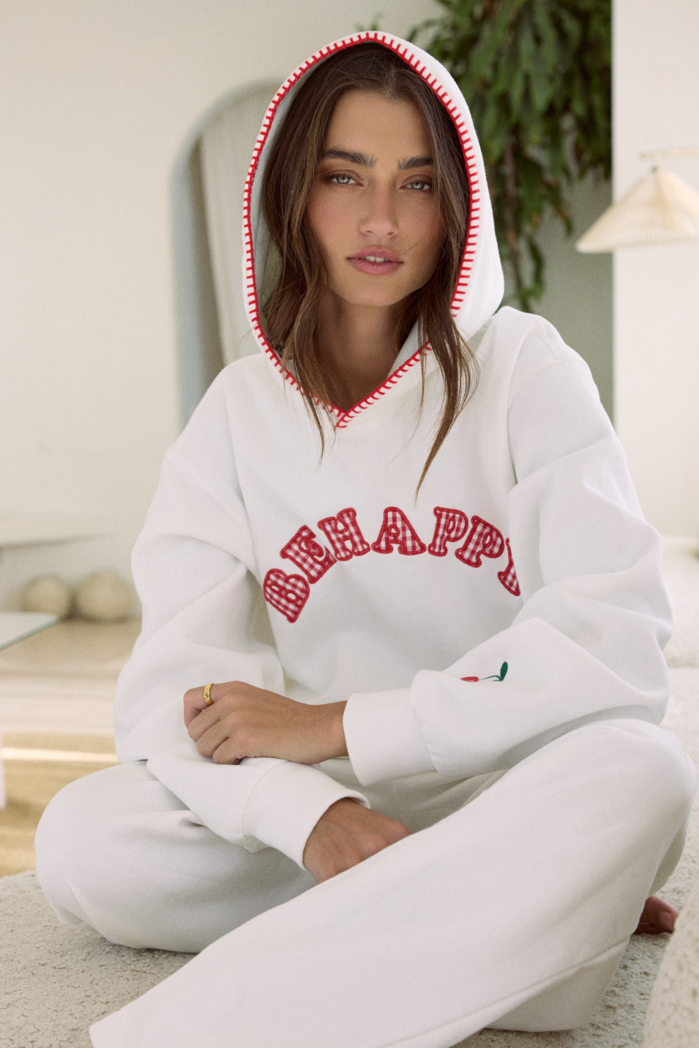 Heavyweight Garment Dye Hoodie with Applique