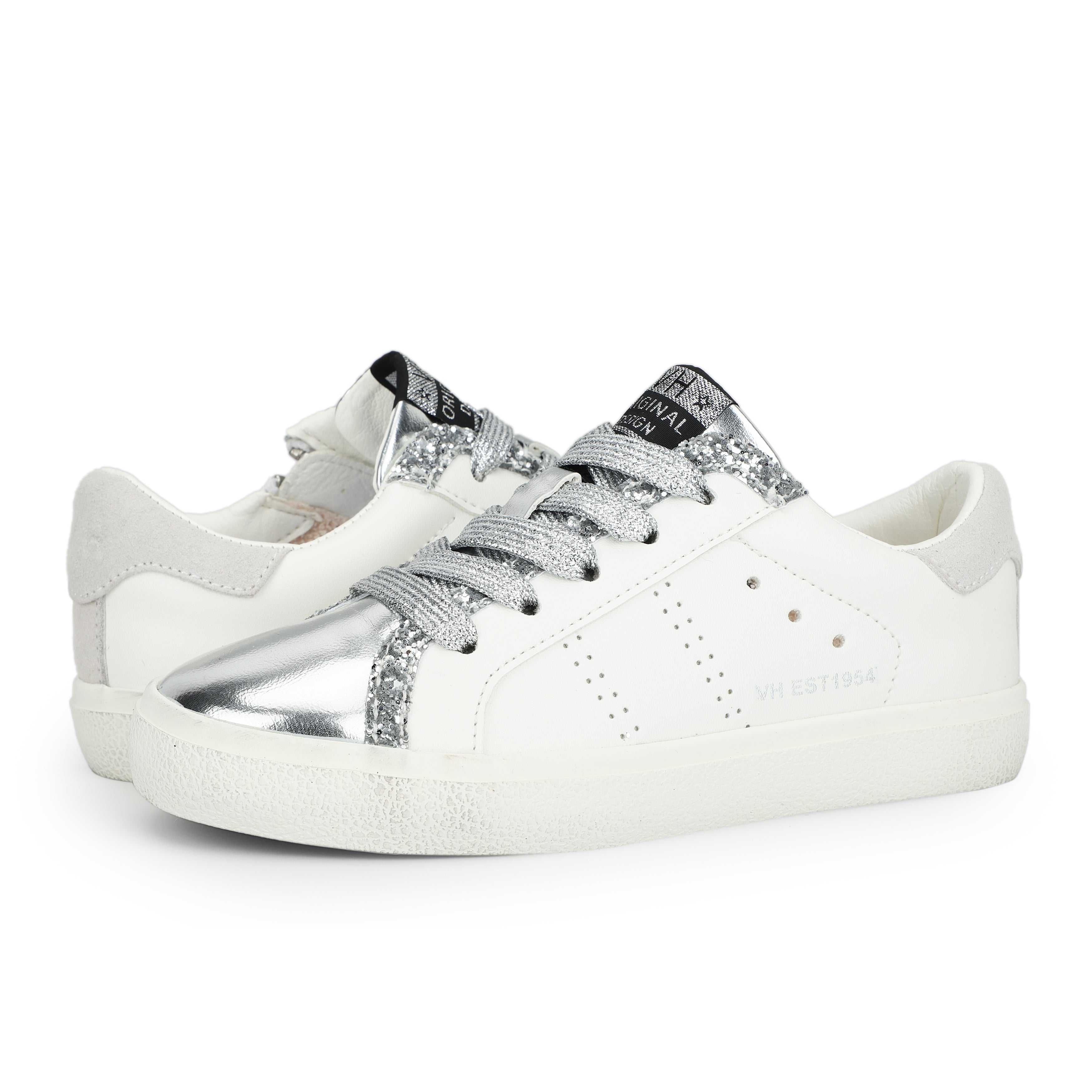 KIDS LEXA - WHITE SILVER PERF MULTI