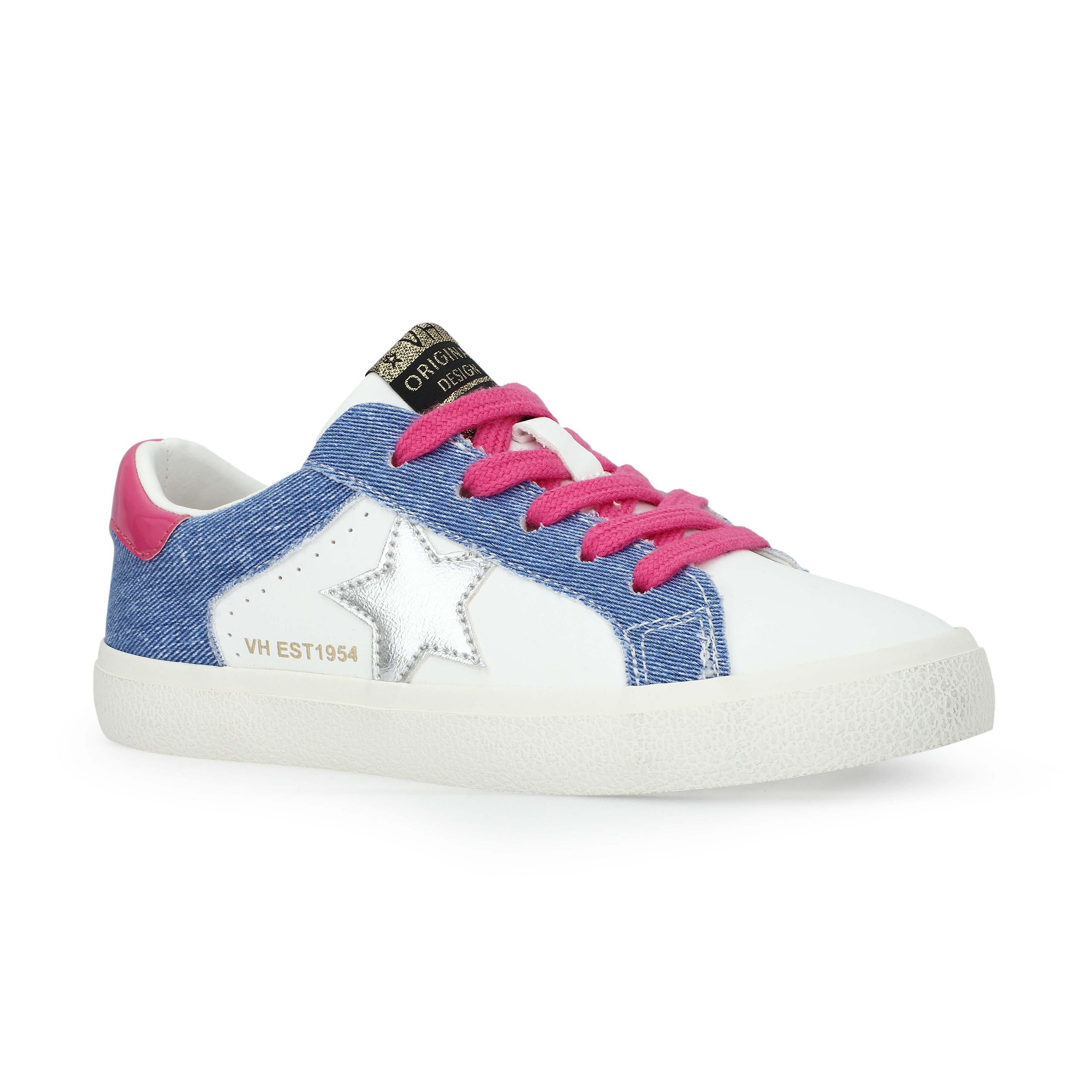 KIDS LULU - WHITE DENIM MULTI – Footwear – VintageHavana.com